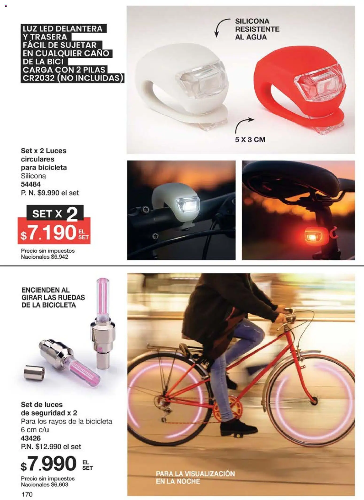 Gigot catálogo │ válido desde el 29/09/2026 | Página: 170 | Productos: Luz LED, Pilas, Agua