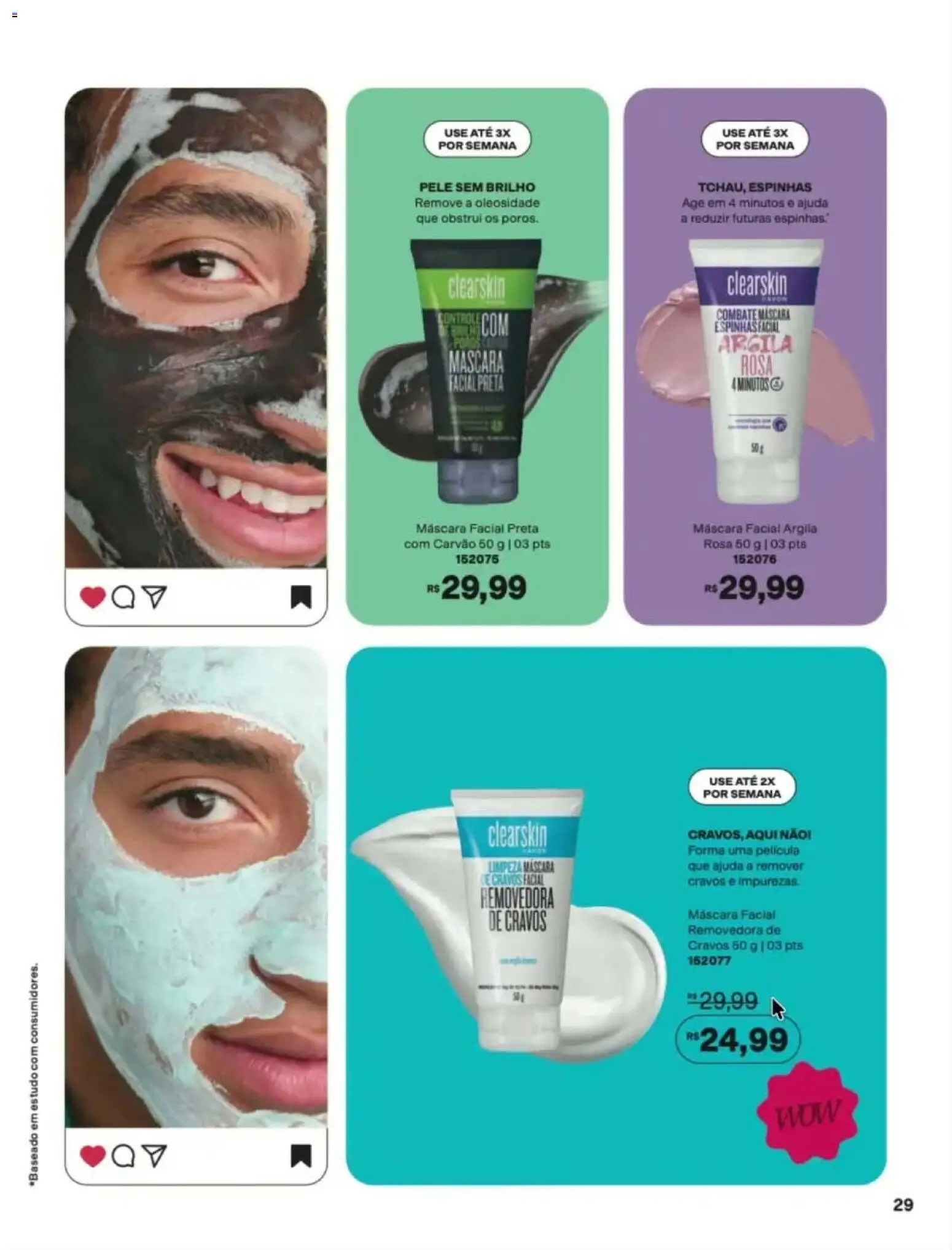 Avon Folheto - válido de 12/10/2026 | Página: 29 | Produtos: Argila, Máscara facial
