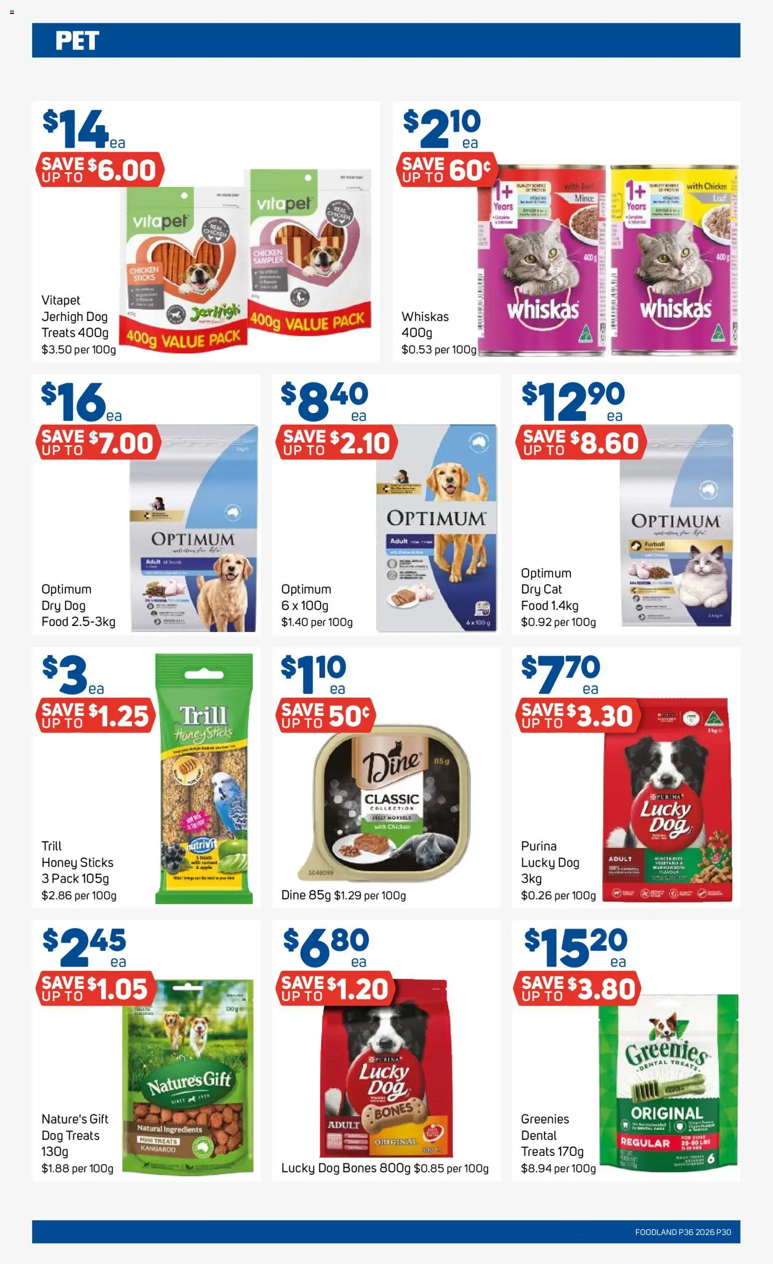 Foodland catalogue - valid from 02/09/2026 | Page: 30 | Products: Food, Honey, Chicken, Beef