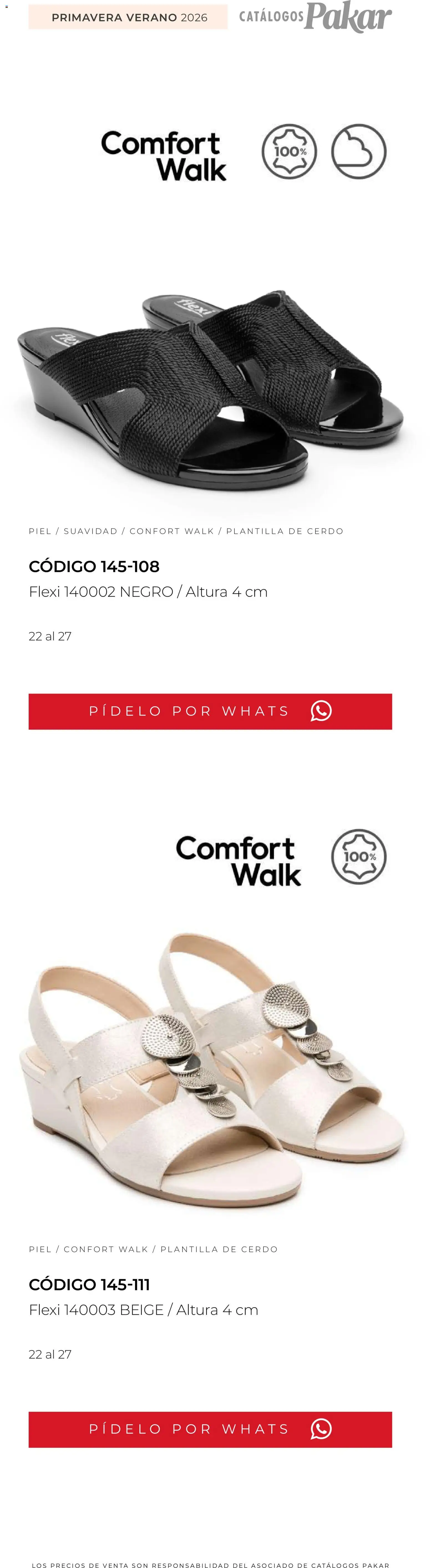 Nuevas ofertas de SC Pakar válidas en toda la República Mexicana desde el 04/03/2026. ¡Encuentra las mejores ofertas en SC Pakar catálogo Flexi PV26! | Página: 29 | Productos: Cerdo