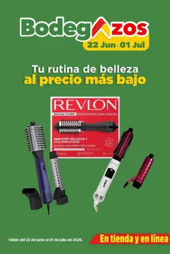 Vista previa de Bodega Aurrerá folleto Tu rutina de belleza, nuevo folleto de la tienda, válido en México a partir del 22/06/2026