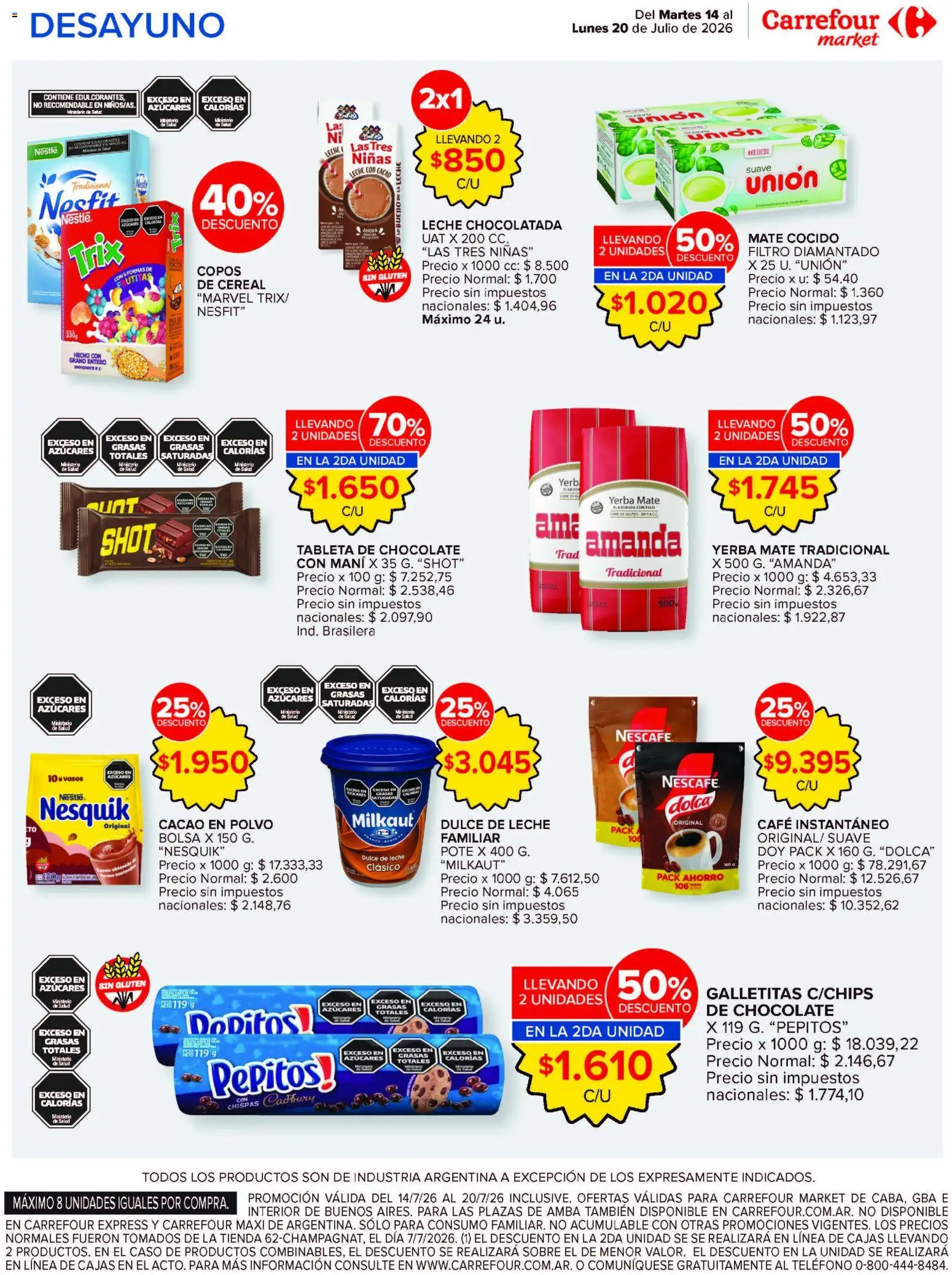 Carrefour Market catálogo │ válido desde el 14/07/2026 | Página: 9