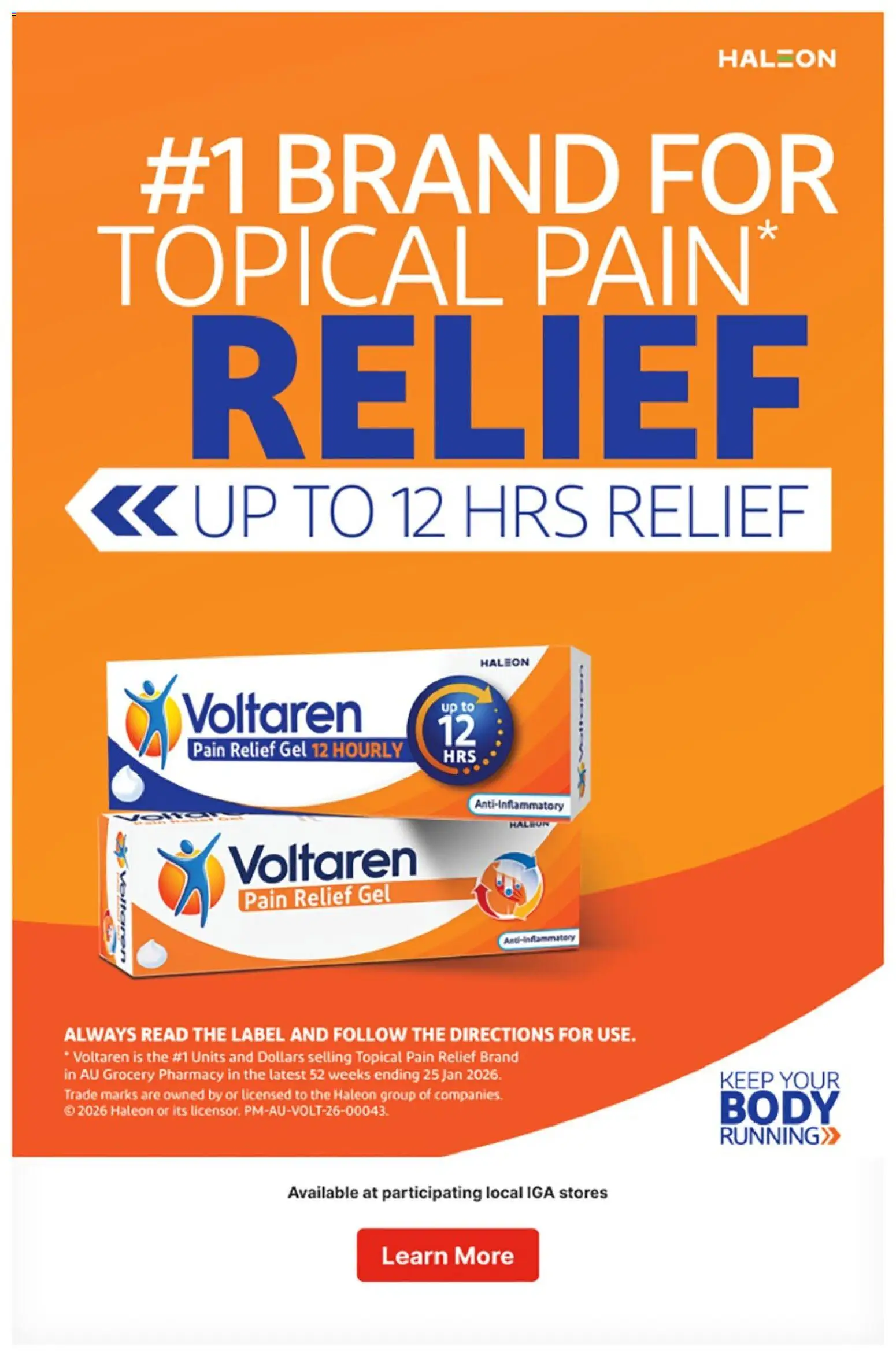 IGA catalogue - valid from 20.05.2026 | Page: 42 | Products: Pain relief