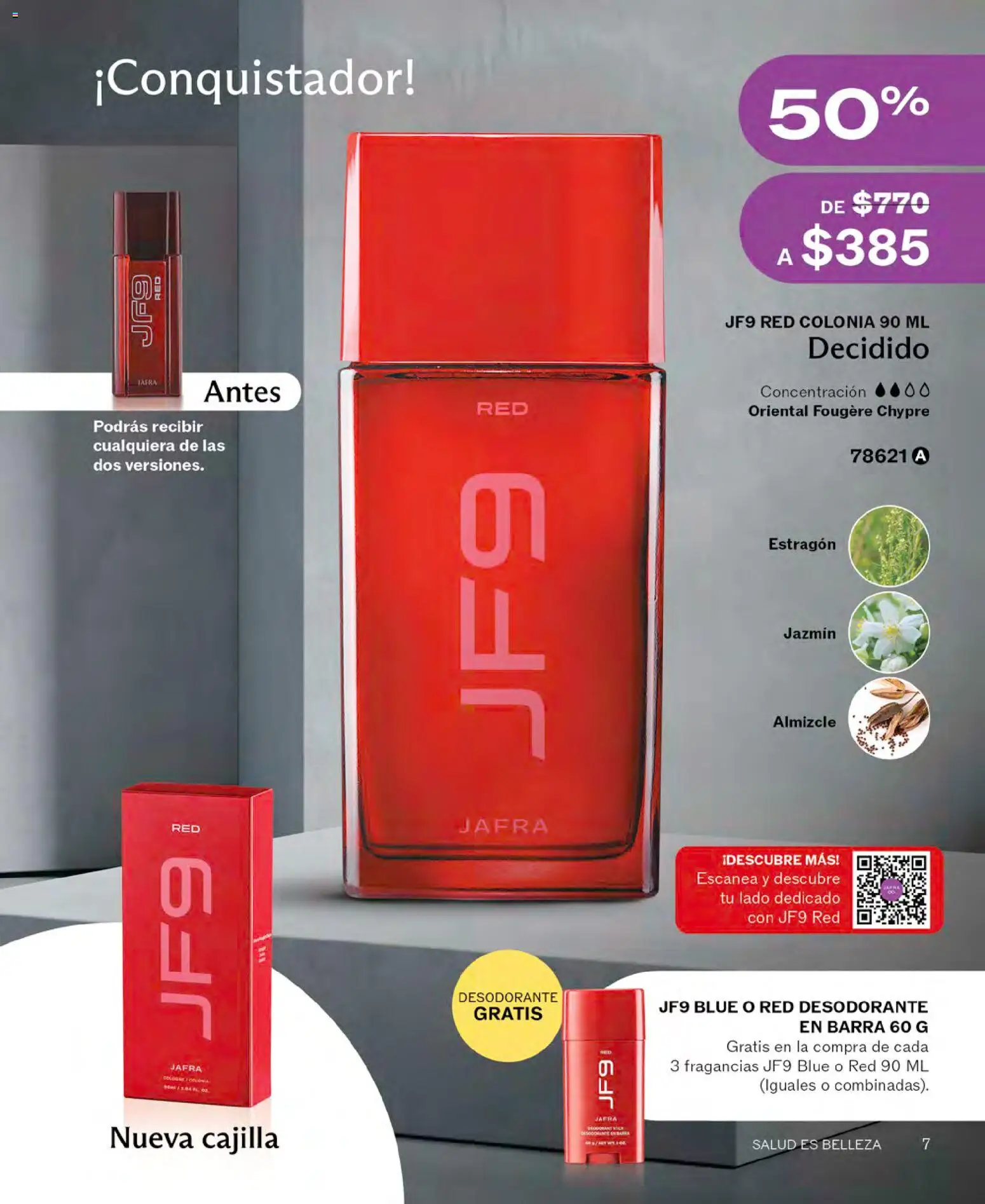 Nuevas ofertas de JAFRA válidas en toda la República Mexicana desde el 01/09/2026. ¡Encuentra las mejores ofertas en JAFRA catálogo! | Página: 7