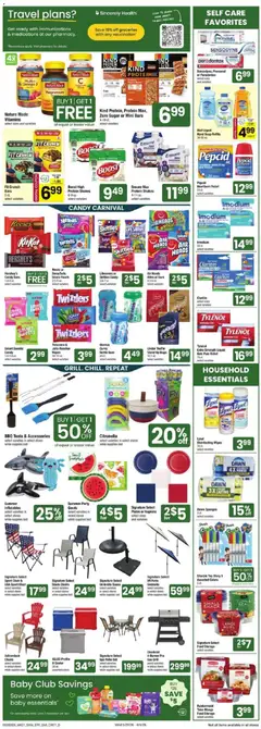 Preview of Star Market weekly ads valid from 29.05.2026 | Page: 6 | Products: Magnesium, Chair, Tablet, Grill