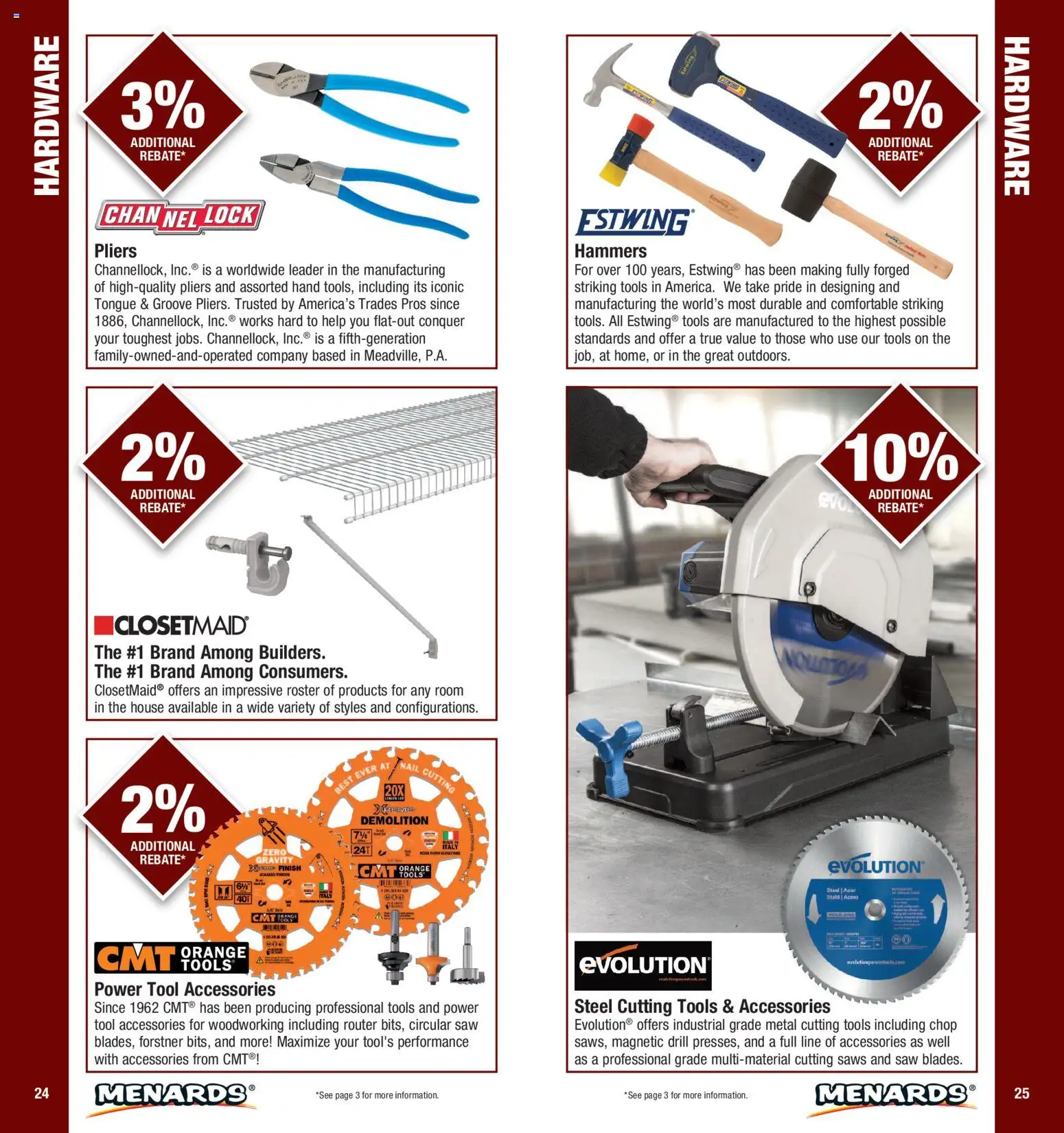 Menards Contractor Catalog - valid from 01/01/2026 | Page: 13 | Products: Saw, Nail, Circular Saw, Tools