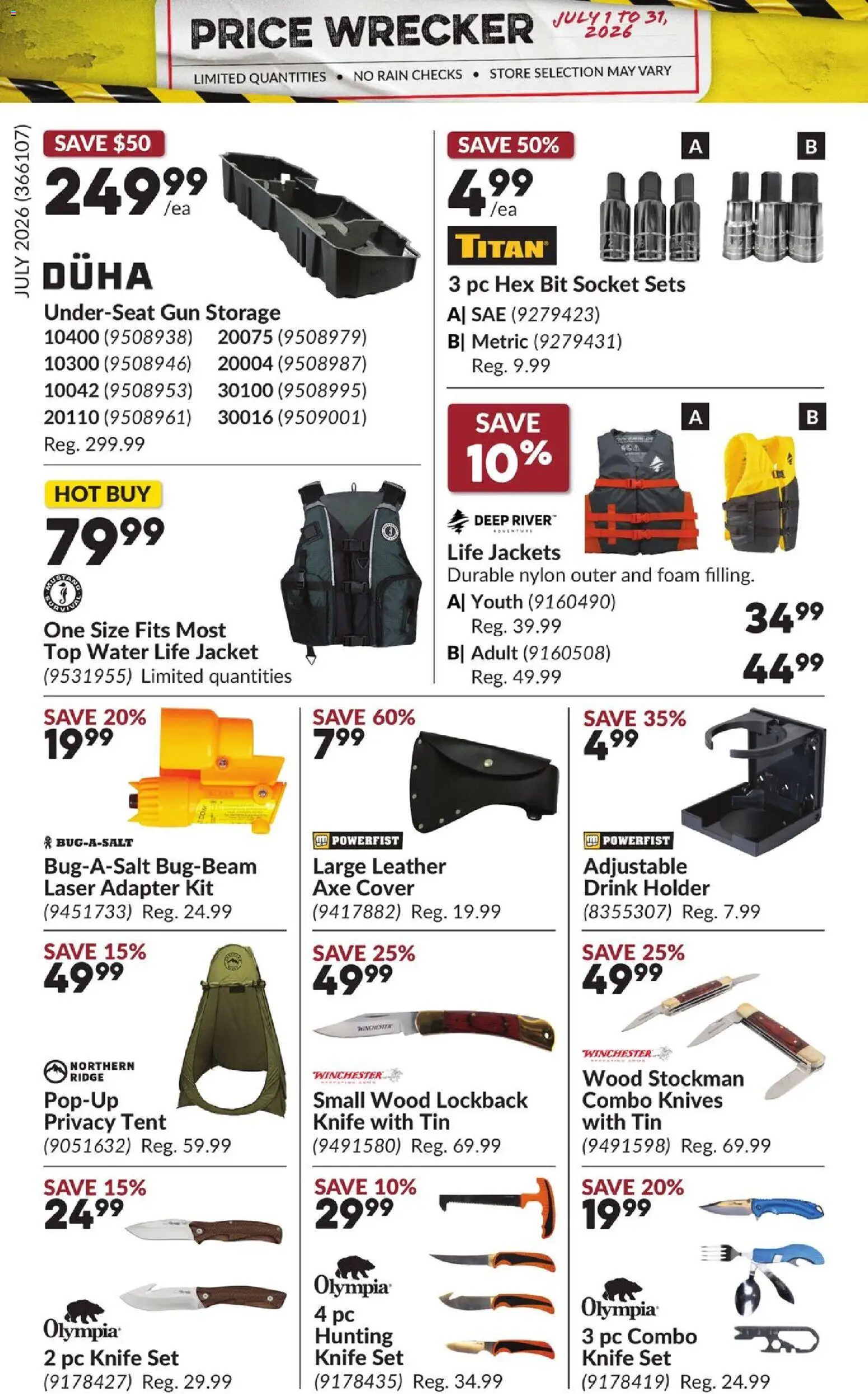 Princess Auto flyer valid from Jul 1, 2026 | Page: 25