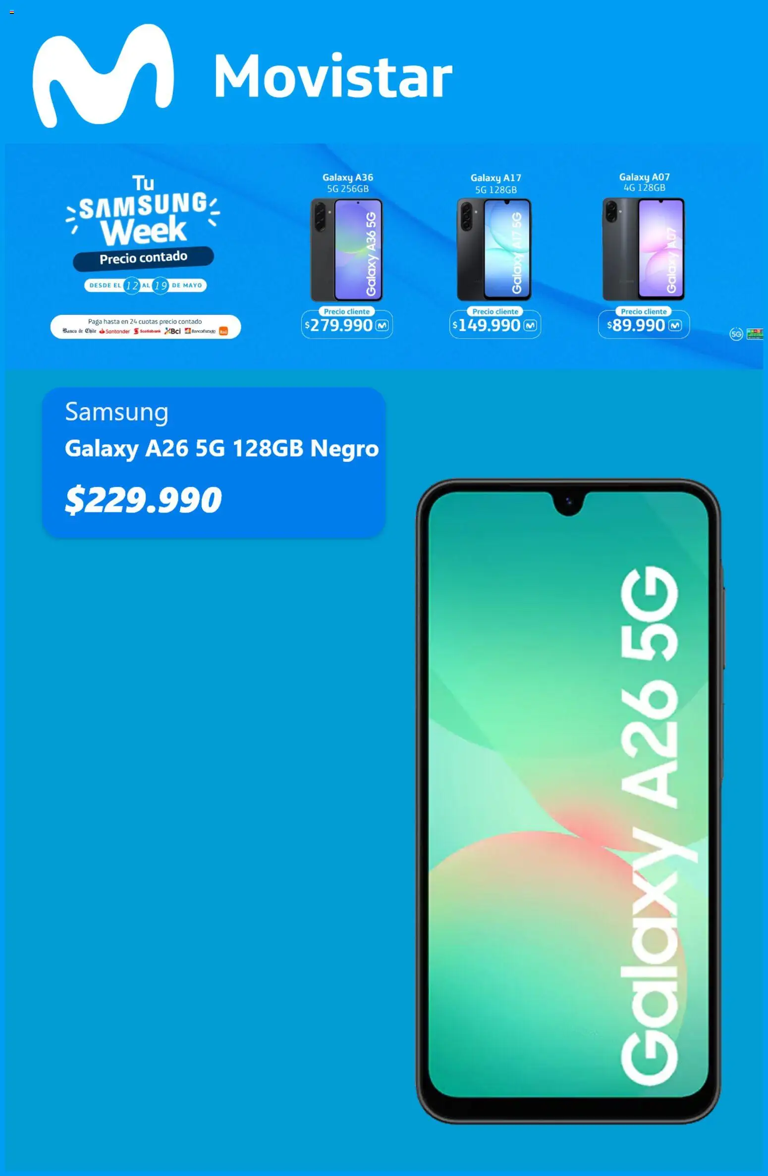 Movistar Ofertas │ válido desde el 17.05.2026 | Página: 5 | Productos: Banco