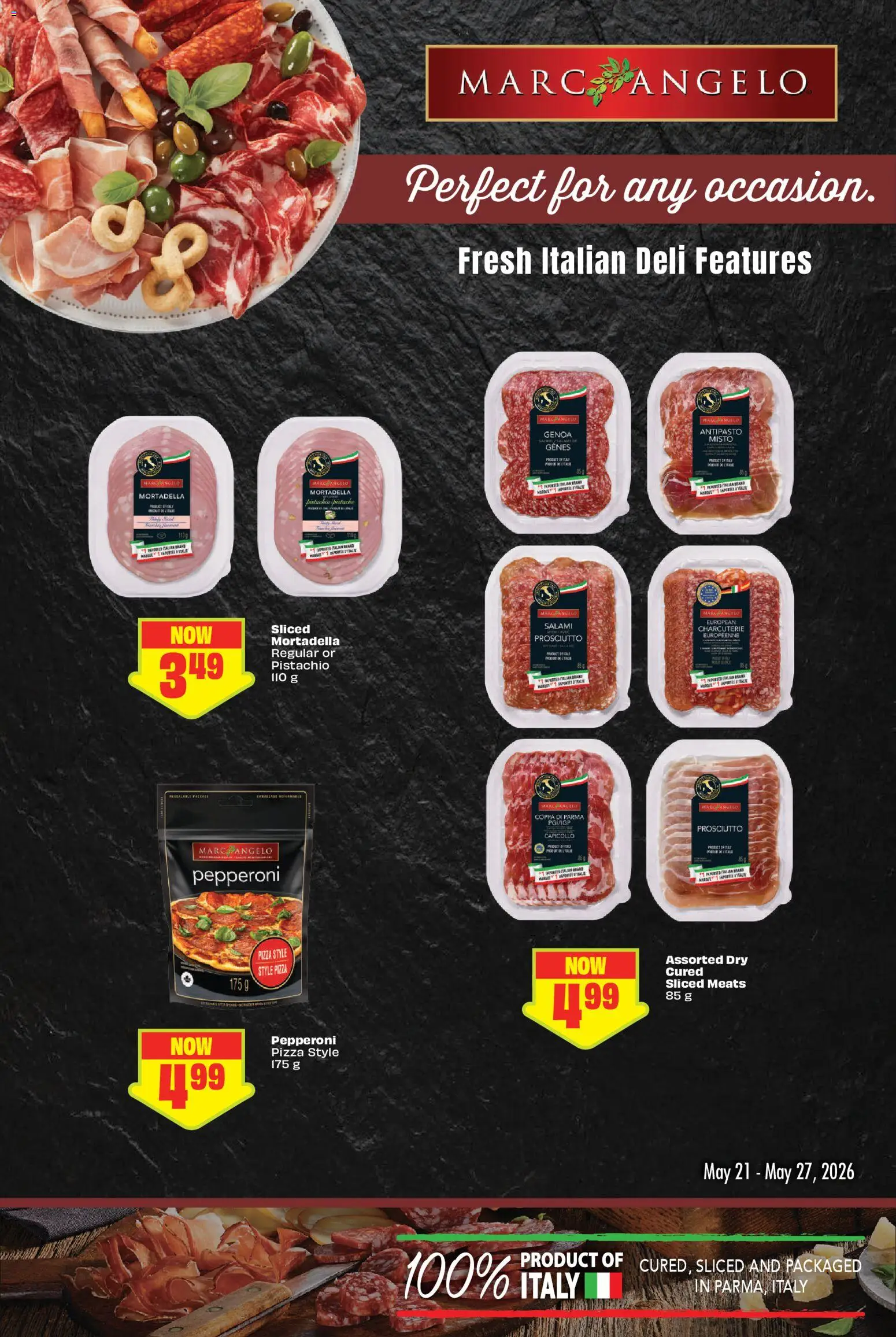FreshCo flyer valid from 21.05.2026 | Page: 13 | Products: Salami, Pizza