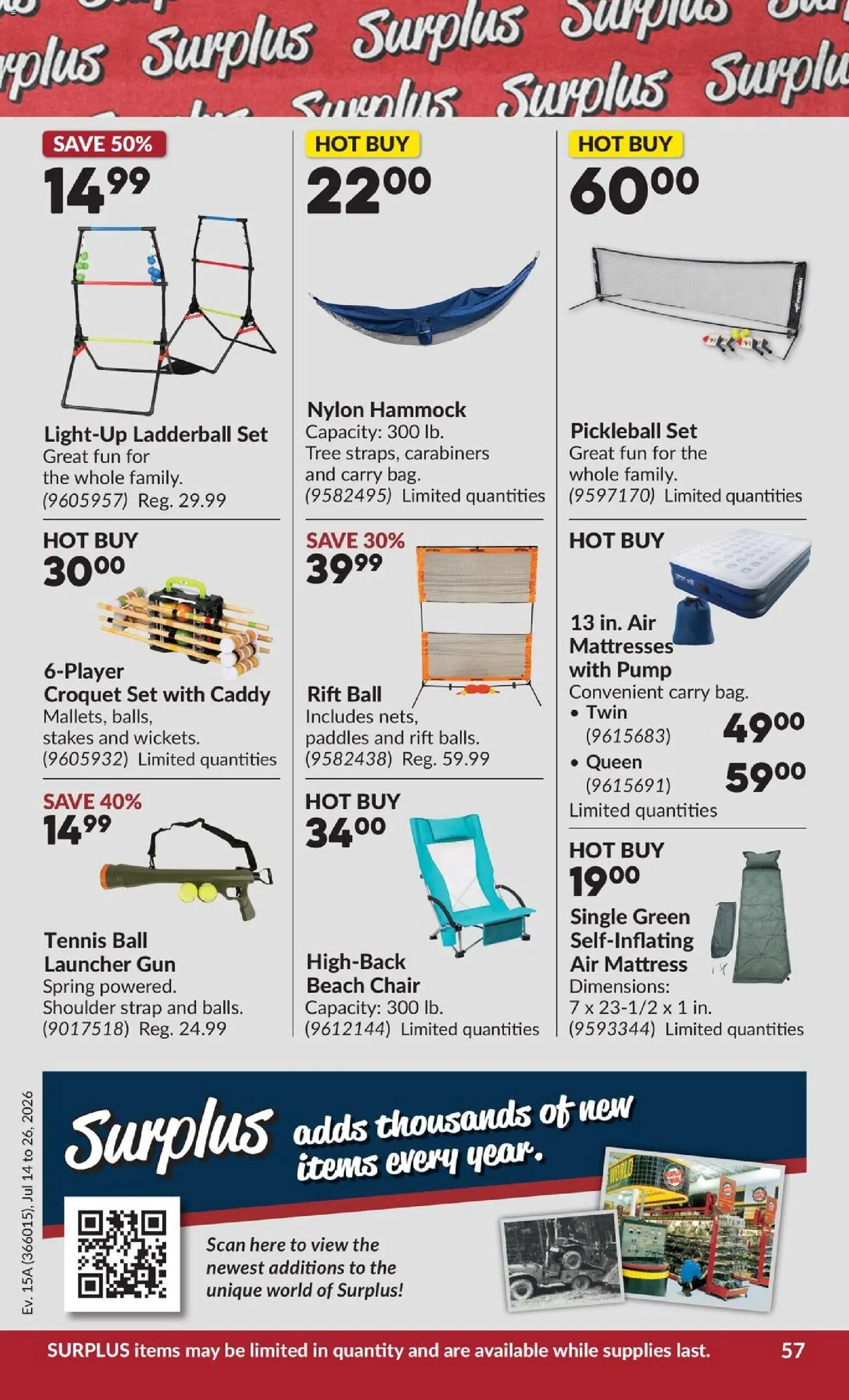 Princess Auto flyer valid from Jul 14, 2026 | Page: 70 | Products: Mattress, Chair