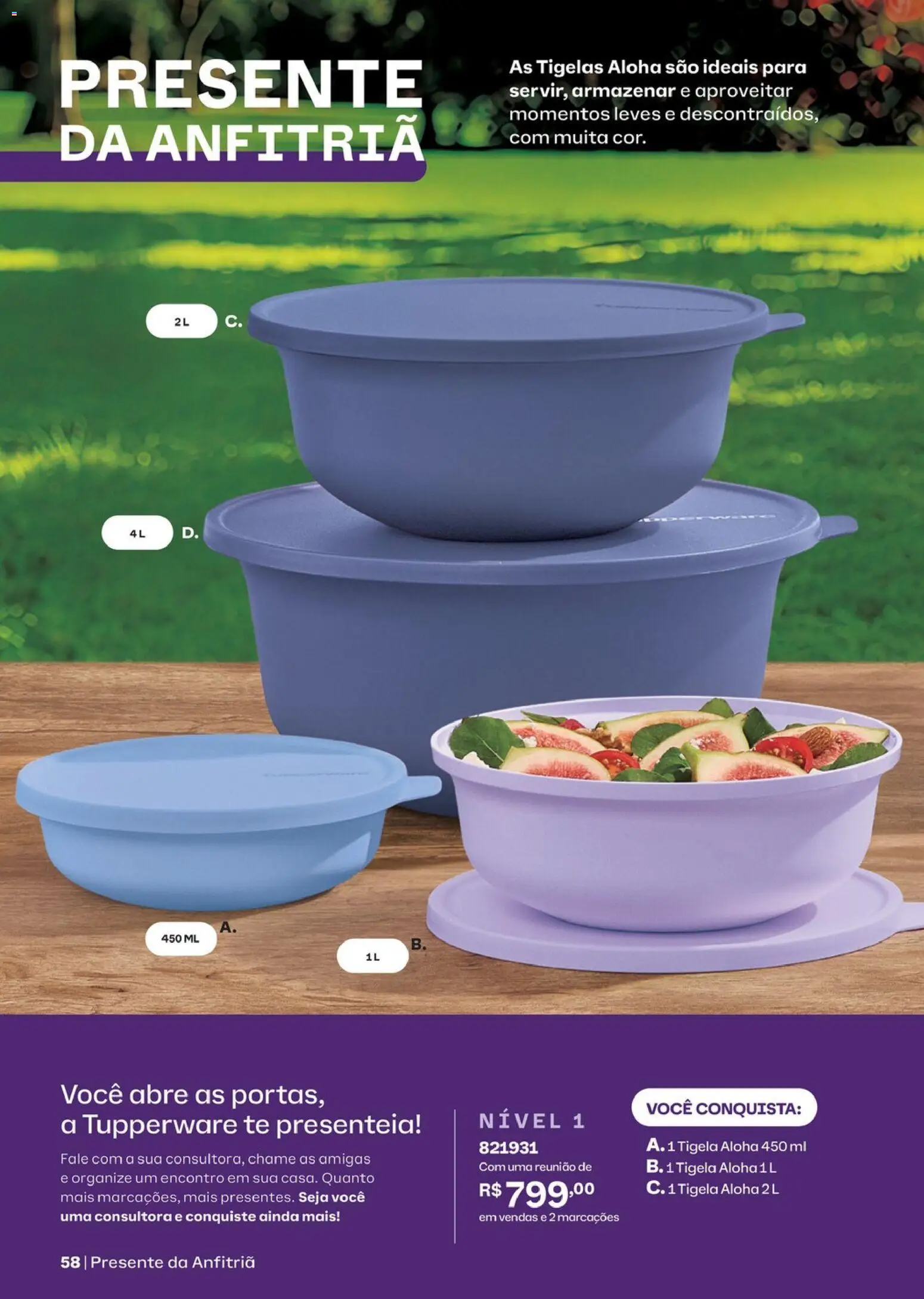 Tupperware Folheto - válido de 01/09/2026 | Página: 58 | Produtos: Tigela