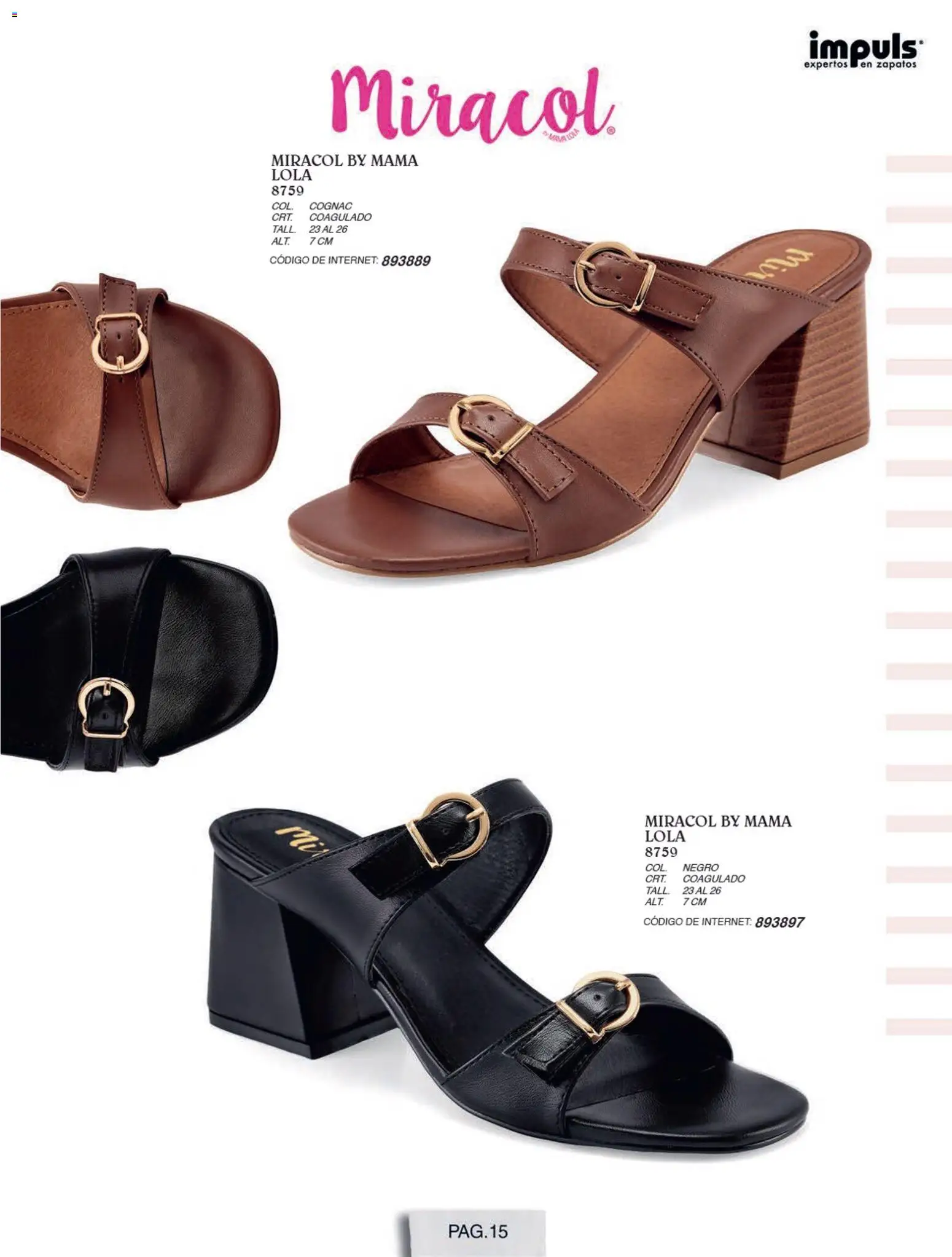 Nuevas ofertas de Impuls válidas en toda la República Mexicana desde el 01/07/2026. ¡Encuentra las mejores ofertas en Impuls catálogo Otoño Invierno! | Página: 17 | Productos: Zapatos