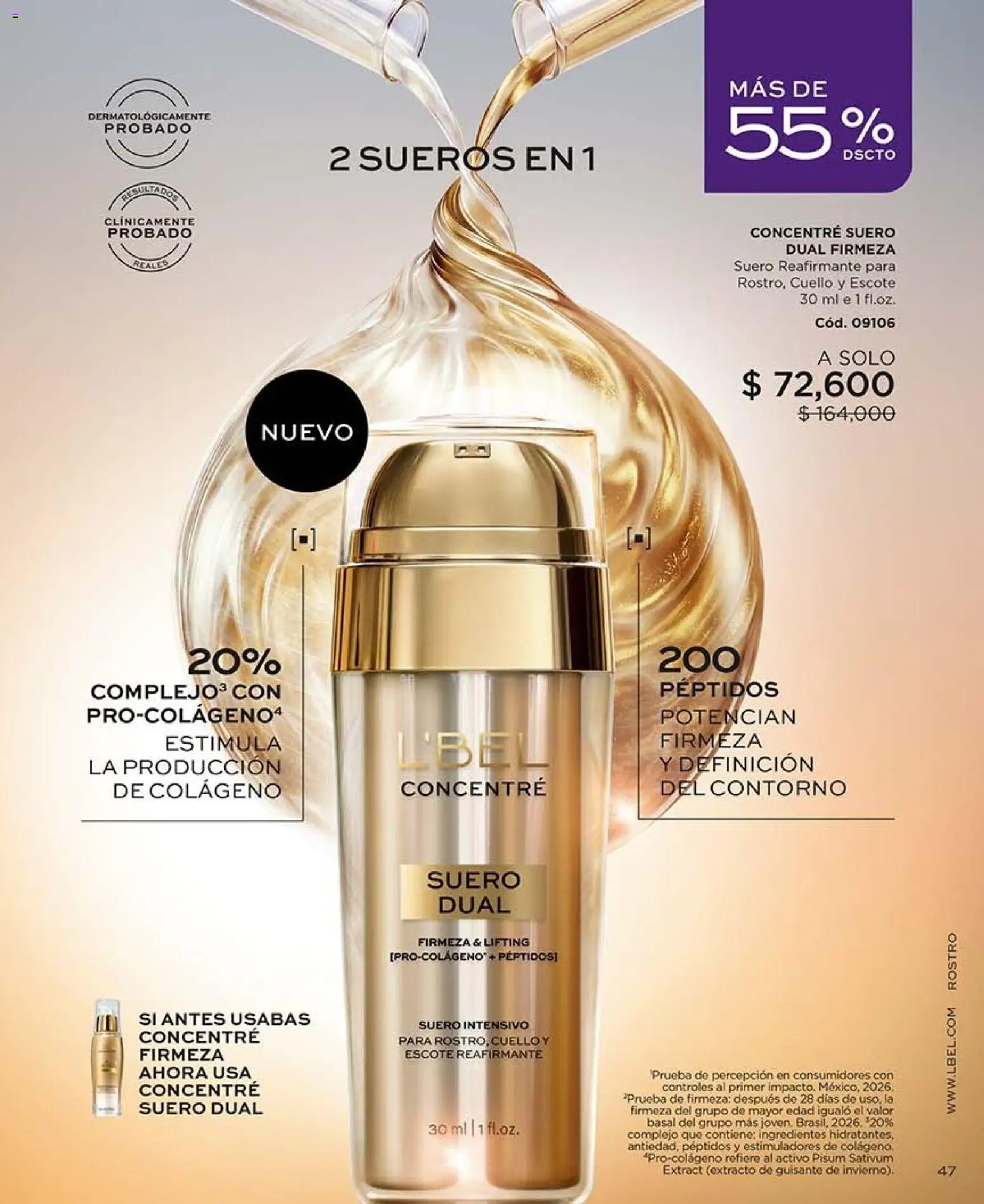 L'Bel revista - valida desde el 30/10/2026 | Página: 47 | Productos: Ingredientes, Contorno, Cuello