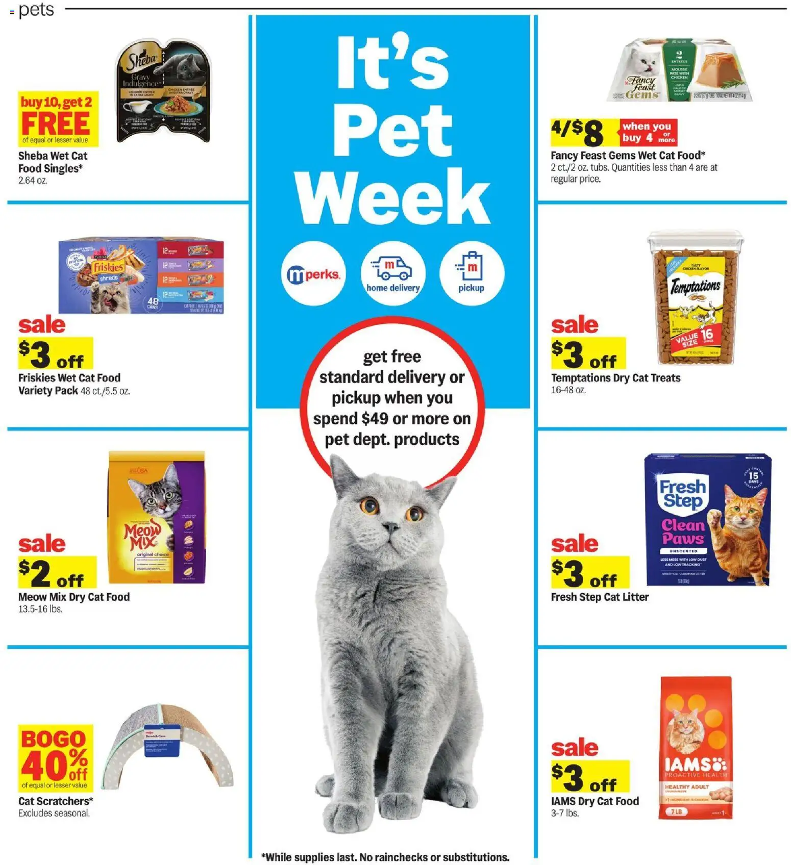 Meijer Weekly Ad - valid from 11.03.2026 | Page: 24 | Products: Cat Food, Cat Litter
