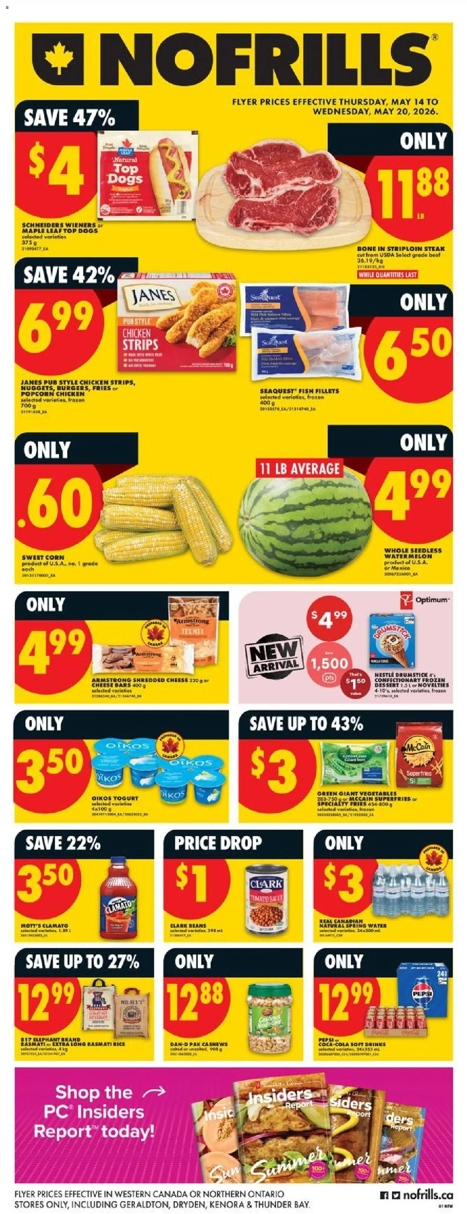No Frills flyer valid from 14.05.2026 | Page: 1