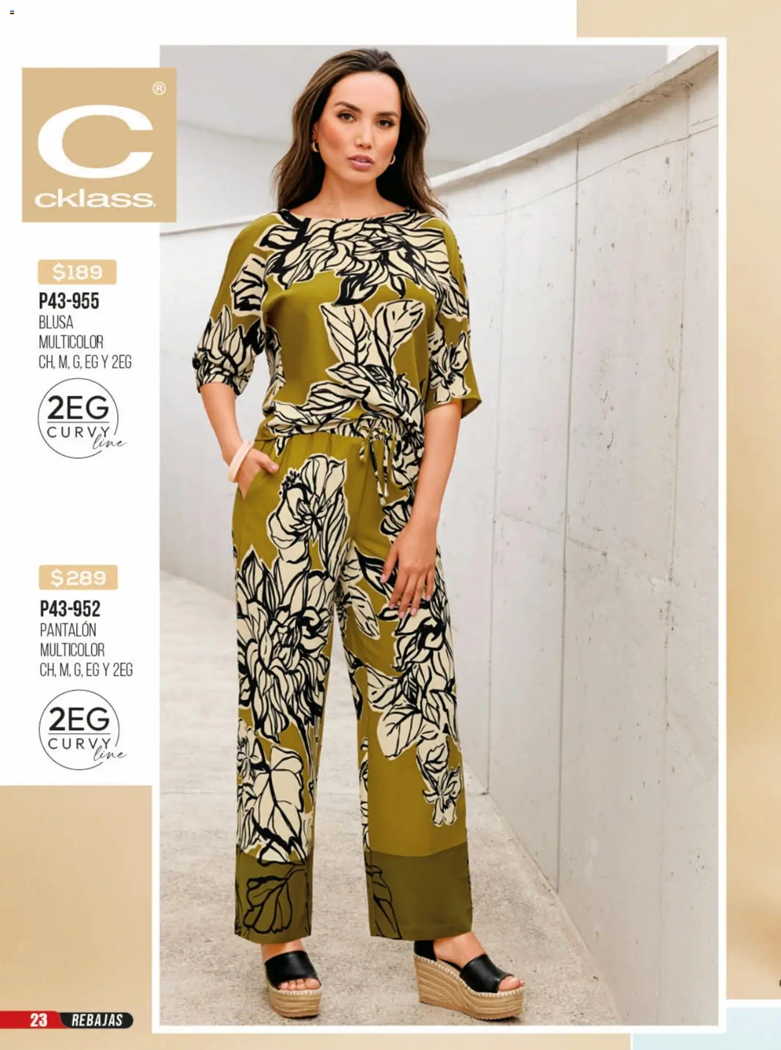 Nuevas ofertas de Cklass válidas en toda la República Mexicana desde el 23/06/2026. ¡Encuentra las mejores ofertas en Cklass catálogo Rebajas sobre rebajas ropa! | Página: 24 | Productos: Blusa