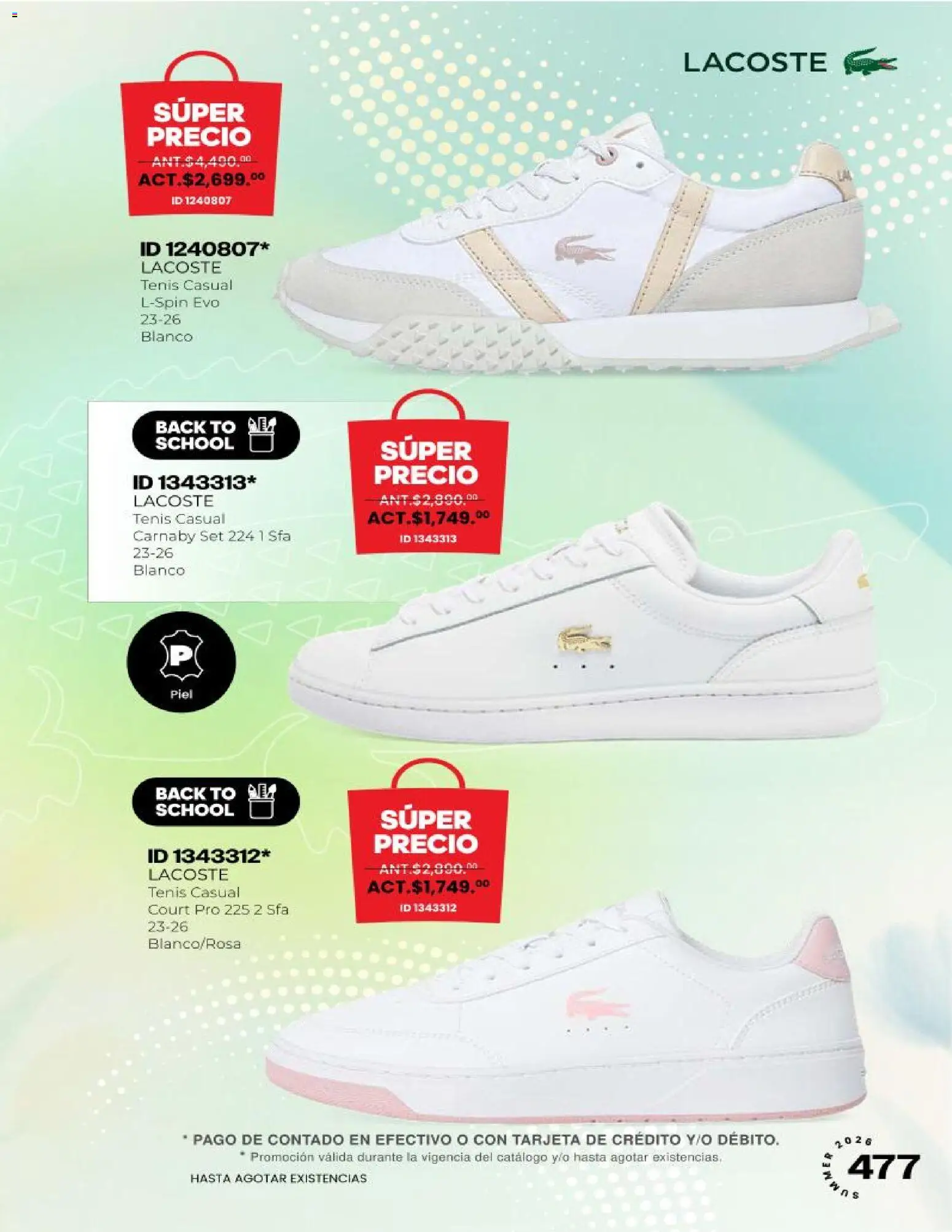Nuevas ofertas de Price Shoes válidas en toda la República Mexicana desde el 18/07/2026. ¡Encuentra las mejores ofertas en Price Shoes catálogo! | Página: 475