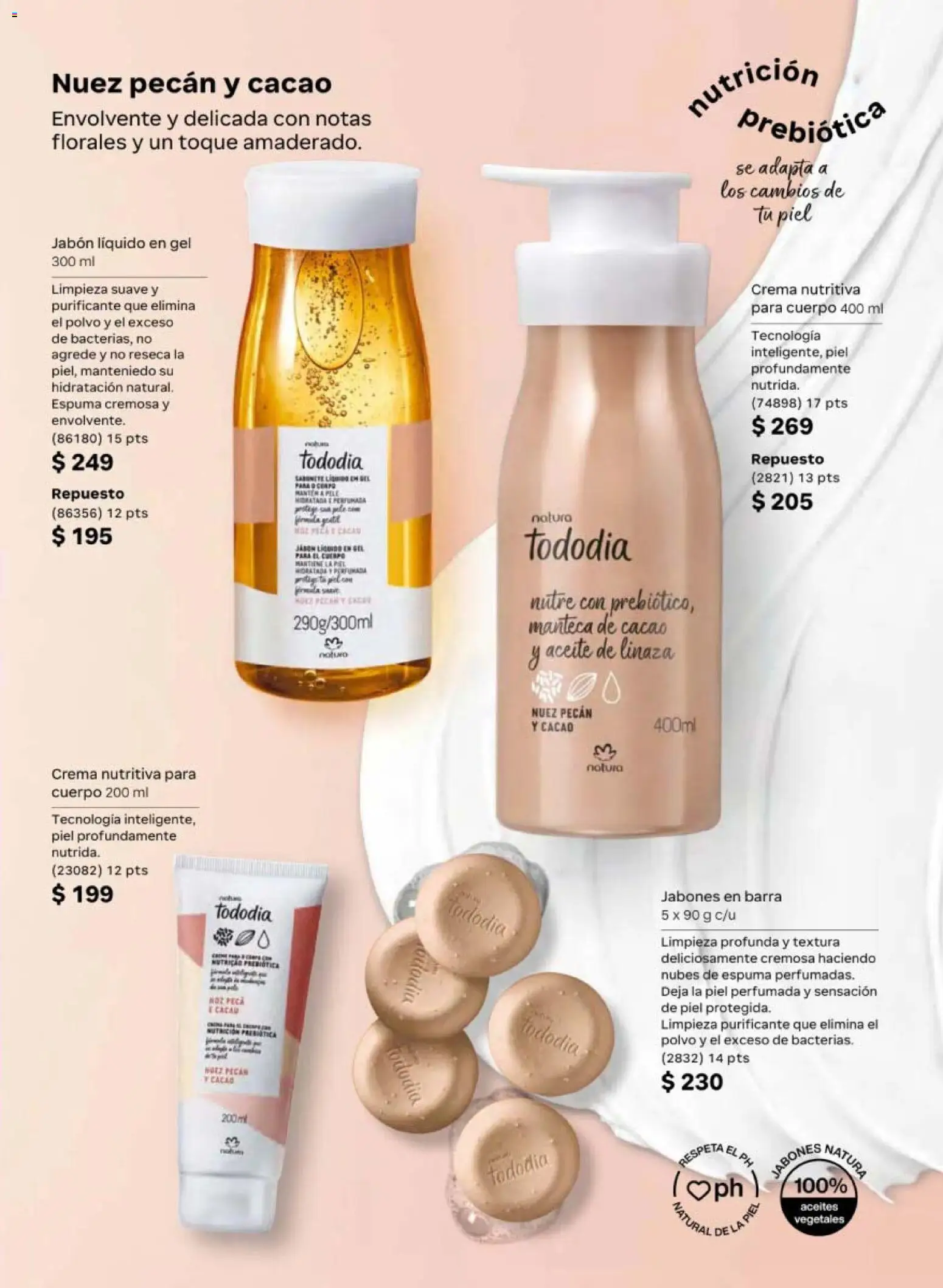 Nuevas ofertas de Natura válidas en toda la República Mexicana desde el 10/07/2026. ¡Encuentra las mejores ofertas en Natura campaña 11 2026! | Página: 99 | Productos: Aceite, Nuez, Espuma, Barra