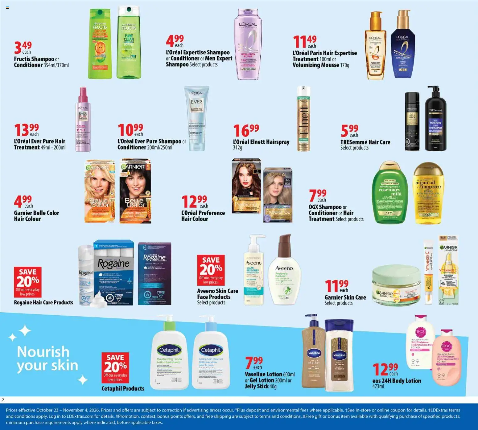 London Drugs flyer valid from Oct 23, 2026 | Page: 3