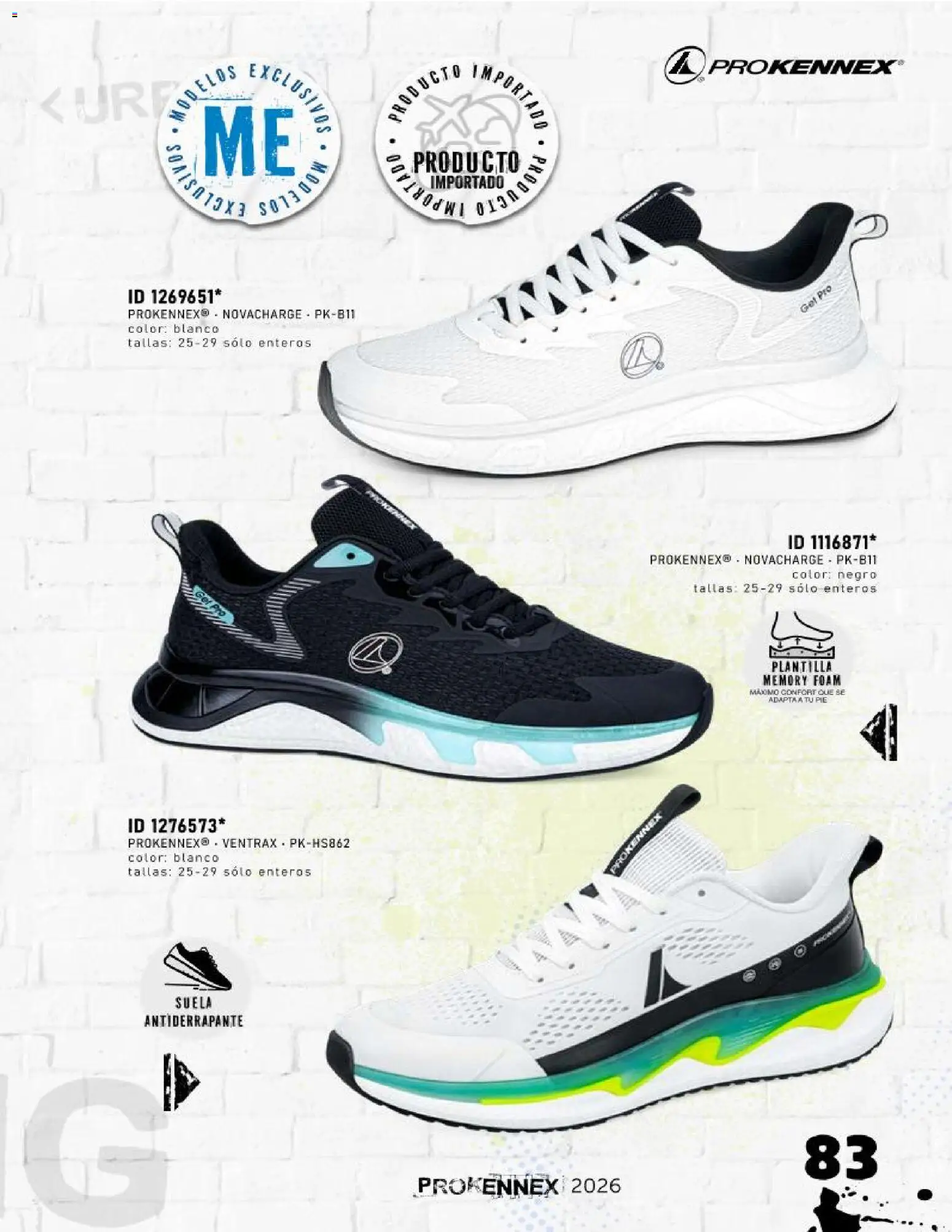 Nuevas ofertas de Price Shoes válidas en toda la República Mexicana desde el 15/09/2026. ¡Encuentra las mejores ofertas en Price Shoes catálogo Prokennex! | Página: 83