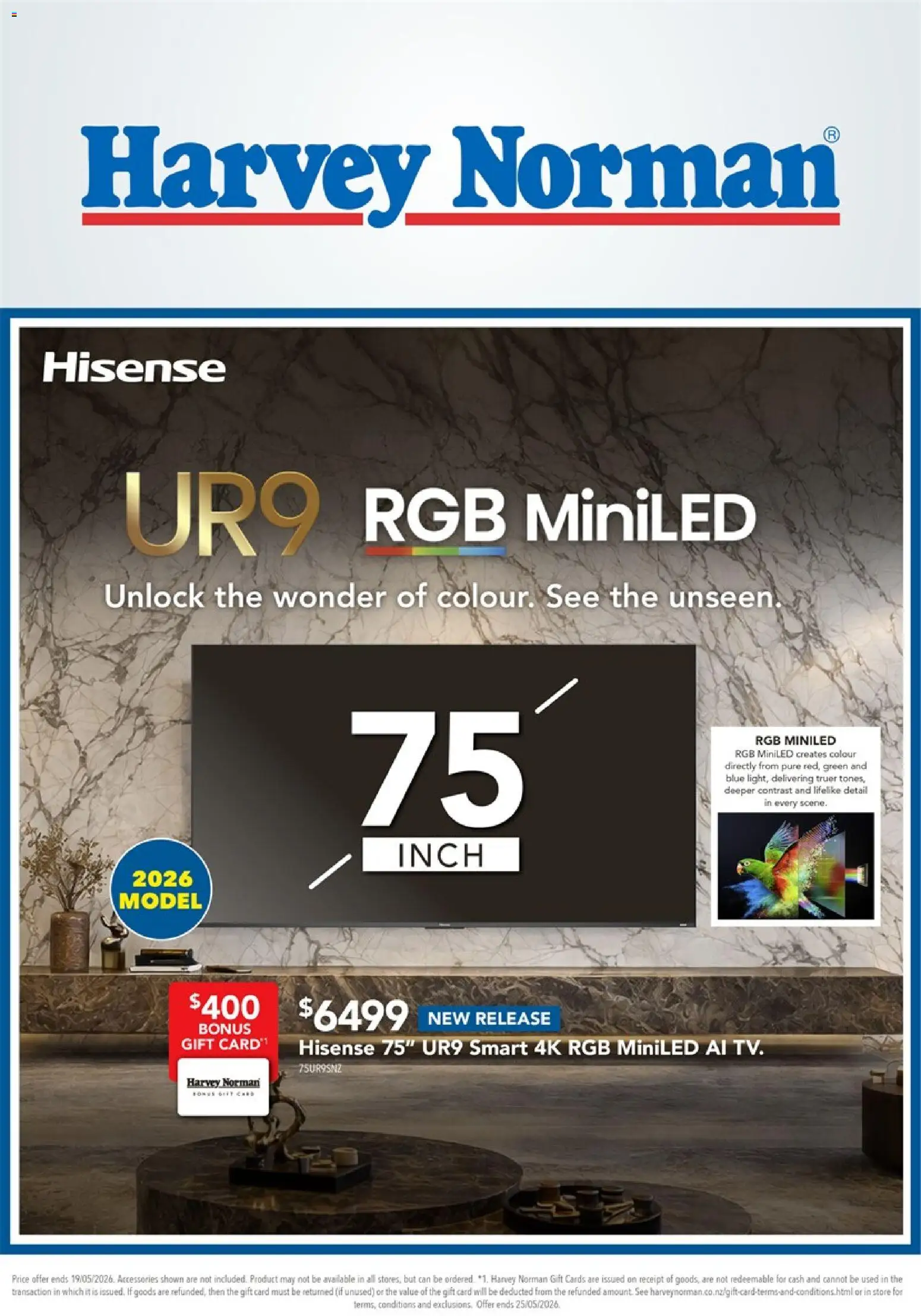 Harvey Norman catalogue from 14.05.2026 | Page: 1