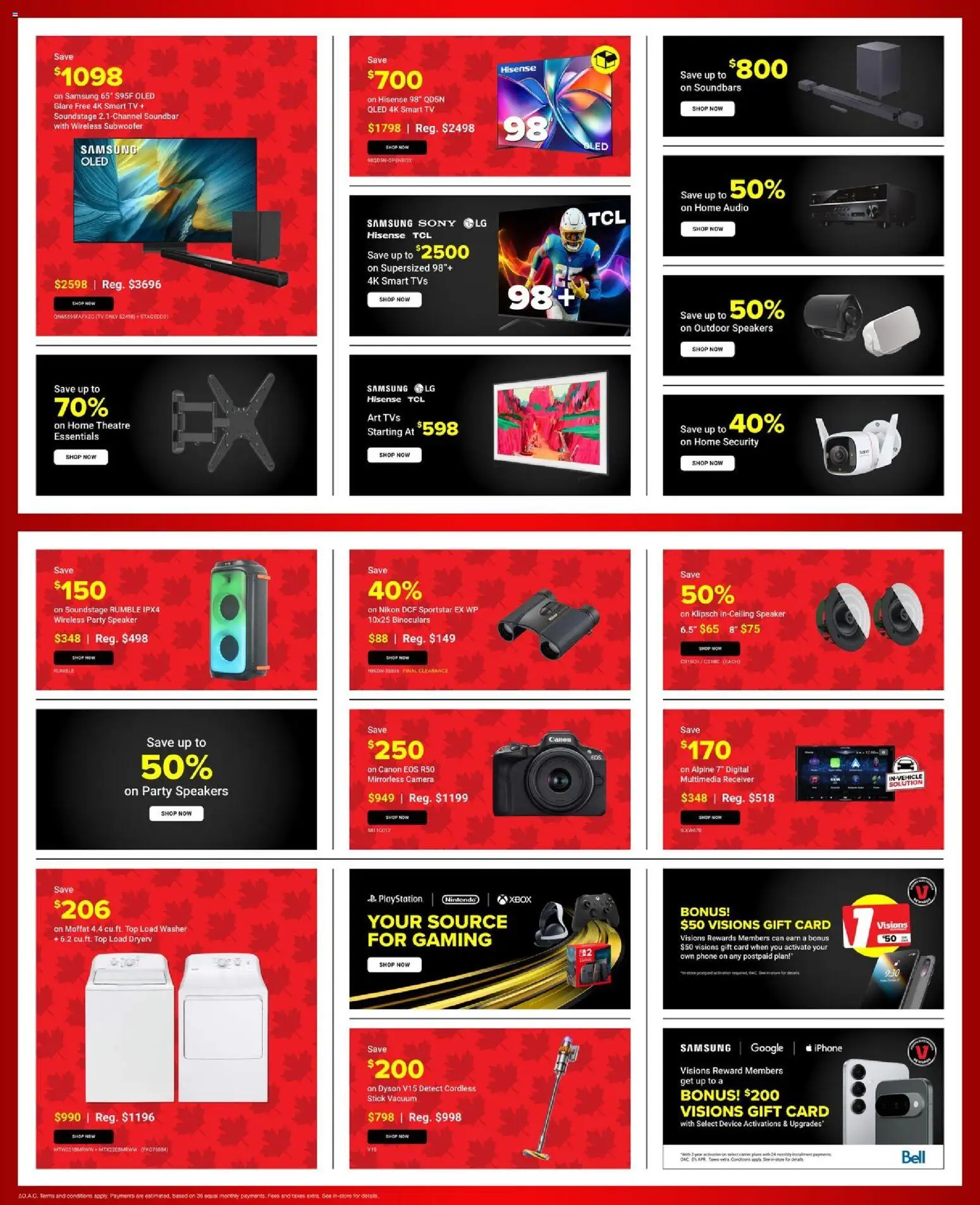 Visions flyer valid from Jul 3, 2026 | Page: 3 | Products: Phone, Tv, Audio, Xbox