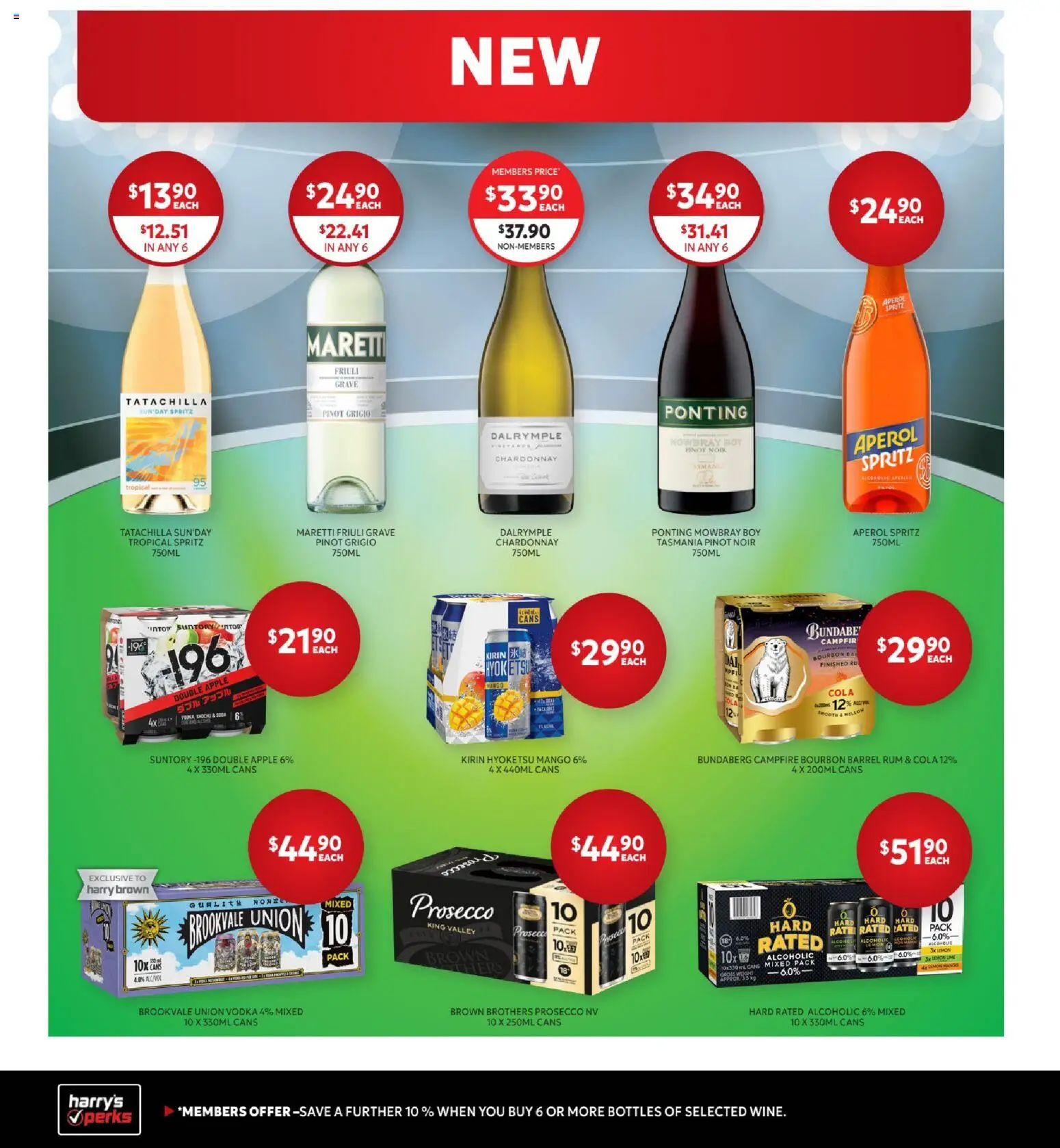 Harry Brown catalogue - valid from 23/09/2026 | Page: 6 | Products: Vodka, Aperol Spritz, Rum, Lemon