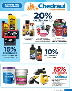 Vista previa de Chedraui folleto Todo para papá, nuevo folleto de la tienda, válido en México a partir del 03.06.2026 | Página: 7 | Productos: Papa, Brillo, Mate, Pintura