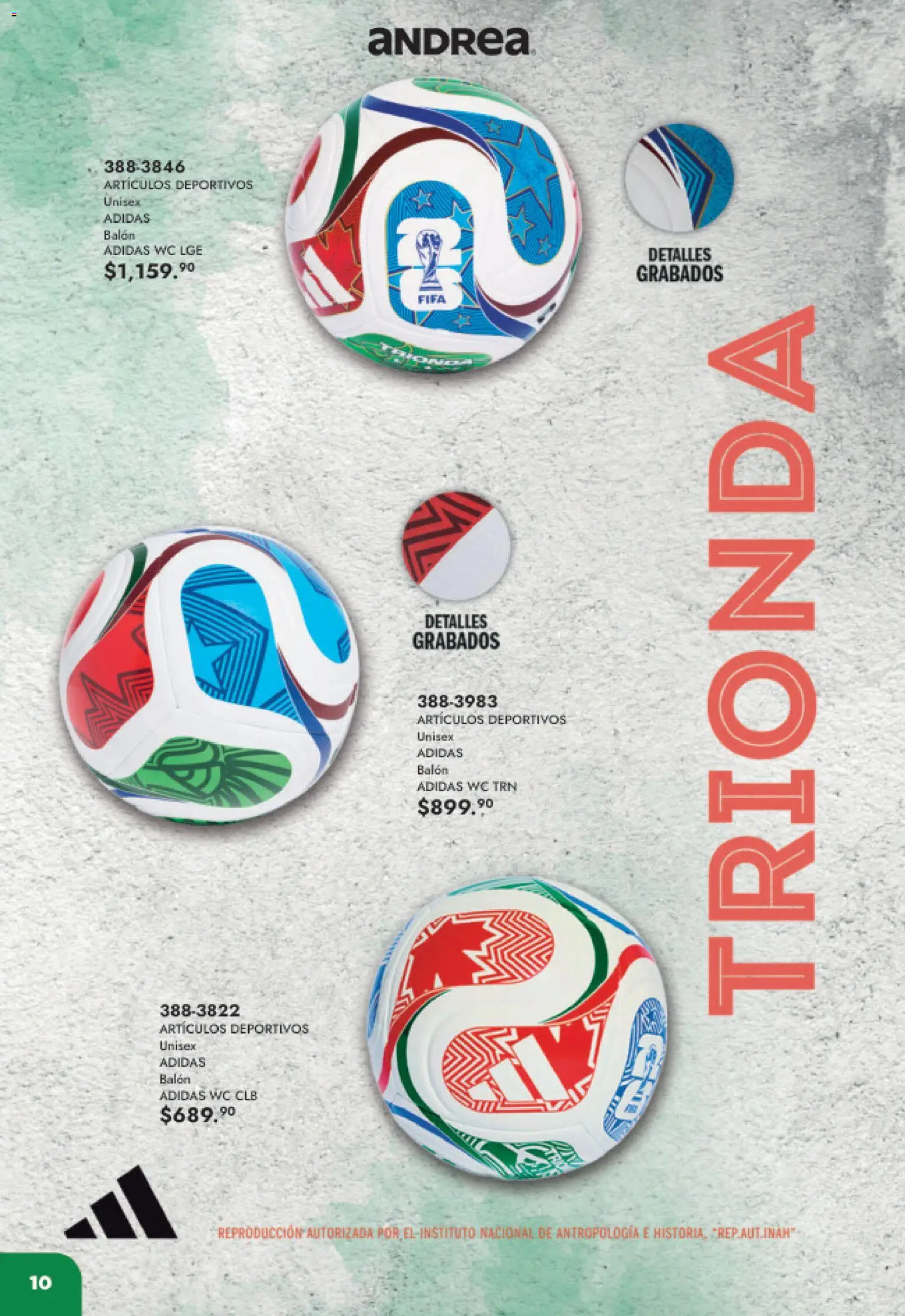 Nuevas ofertas de Andrea válidas en toda la República Mexicana desde el 17.05.2026. ¡Encuentra las mejores ofertas en Andrea catálogo Listos para ganar! | Página: 10 | Productos: Wc