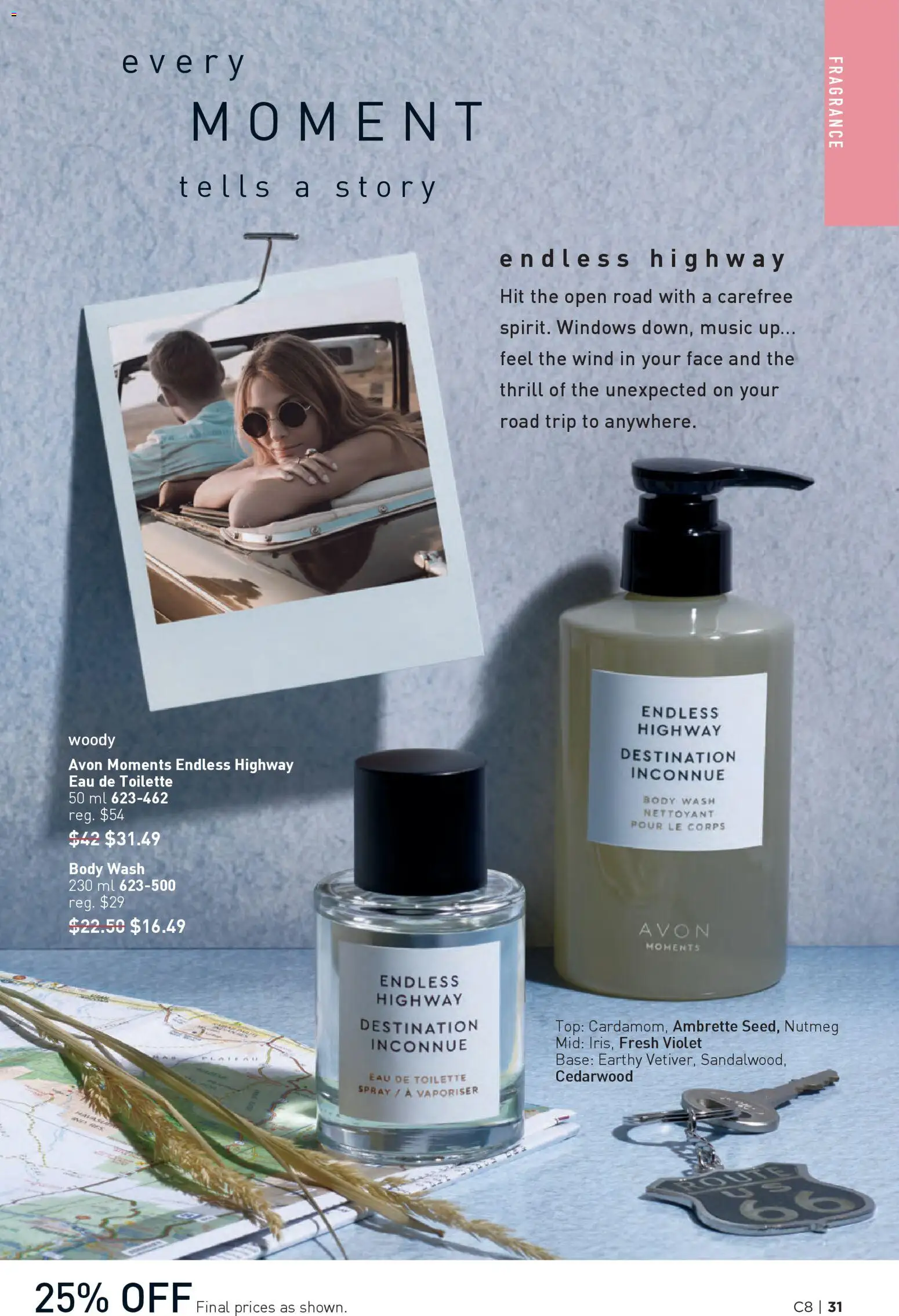 Avon flyer valid from 09.04.2026 | Page: 31 | Products: Fragrance, Eau de toilette, Body wash, Toilette