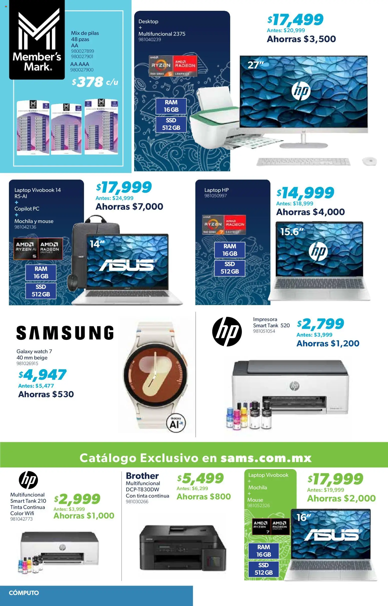 Nuevas ofertas de Sam's Club válidas en toda la República Mexicana desde el 05/08/2026. ¡Encuentra las mejores ofertas en Sam's Club catálogo! | Página: 4
