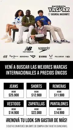 Vista previa Yaguar - Premium Outlet Buenos Aires válido desde el 25.05.2026