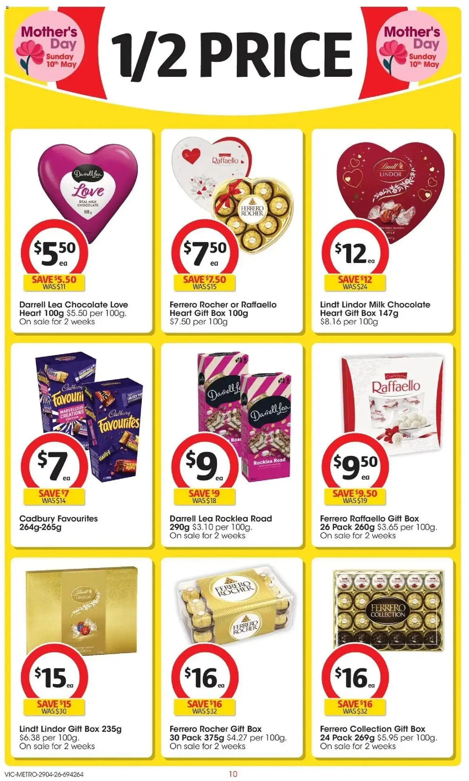 Coles catalogue - valid from 28.04.2026 | Page: 10 | Products: Box, Milk, Dairy, Chocolate