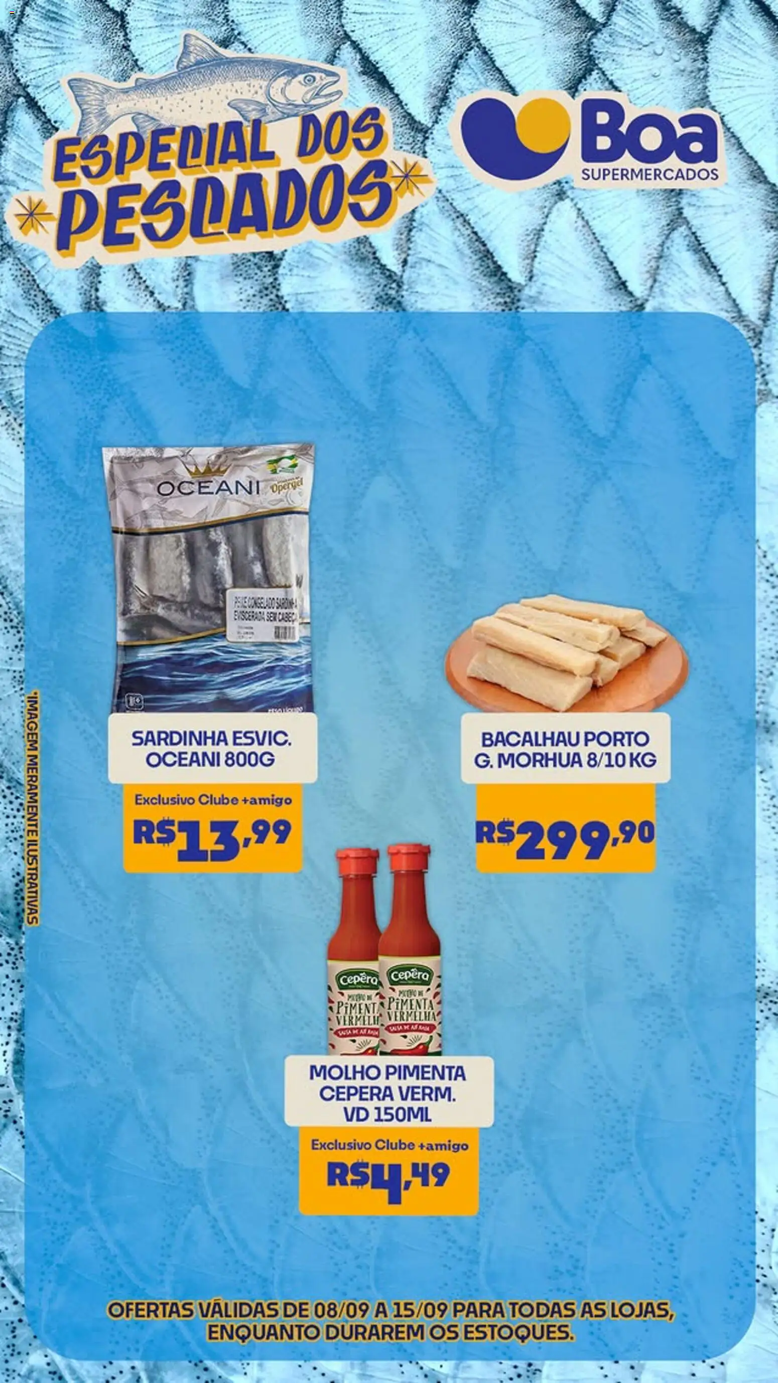 Boa Supermercados Folheto - válido de 08/09/2026 | Página: 4 | Produtos: Pimenta, Bacalhau, Sardinha