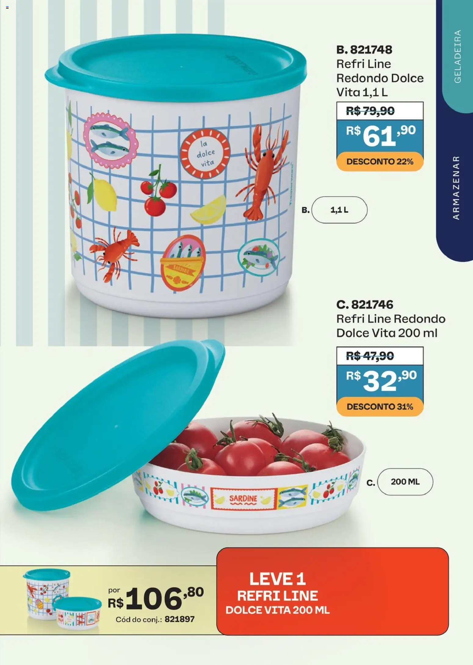Tupperware Folheto - válido de 01/10/2026 | Página: 43 | Produtos: Geladeira