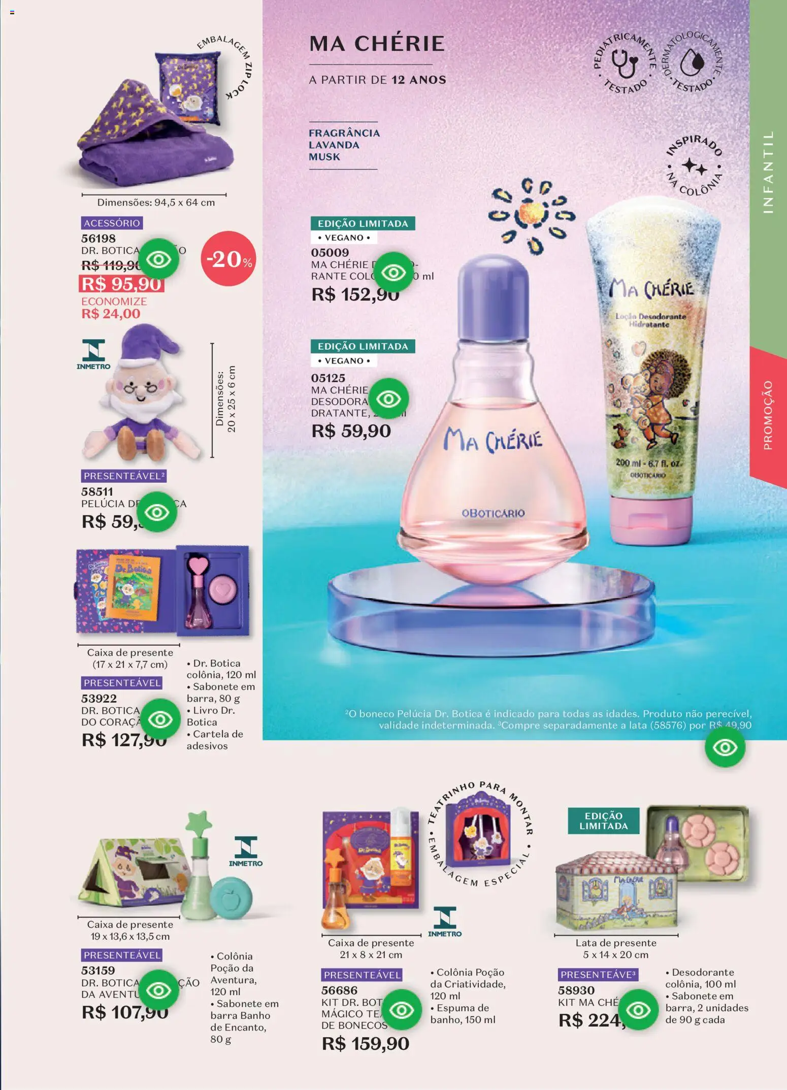O Boticário Folheto - válido de 10/08/2026 | Página: 177 | Produtos: Fragrância, Desodorante, Pelúcia, Sabonete