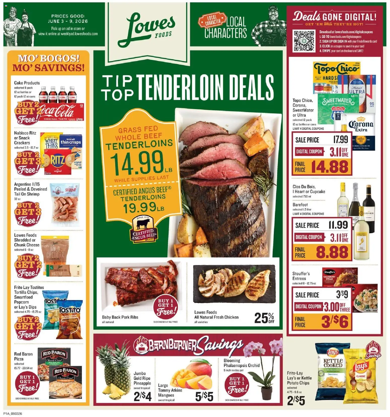 The new Lowes Foods flyer is now online. See all June offers on your mobile and save! | United States