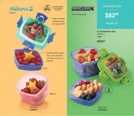 Vista previa de B. Contenedor clips, Plástico. 7 pts, nuevo folleto de la tienda, válido en México a partir del 08.05.2026 | Página: 177