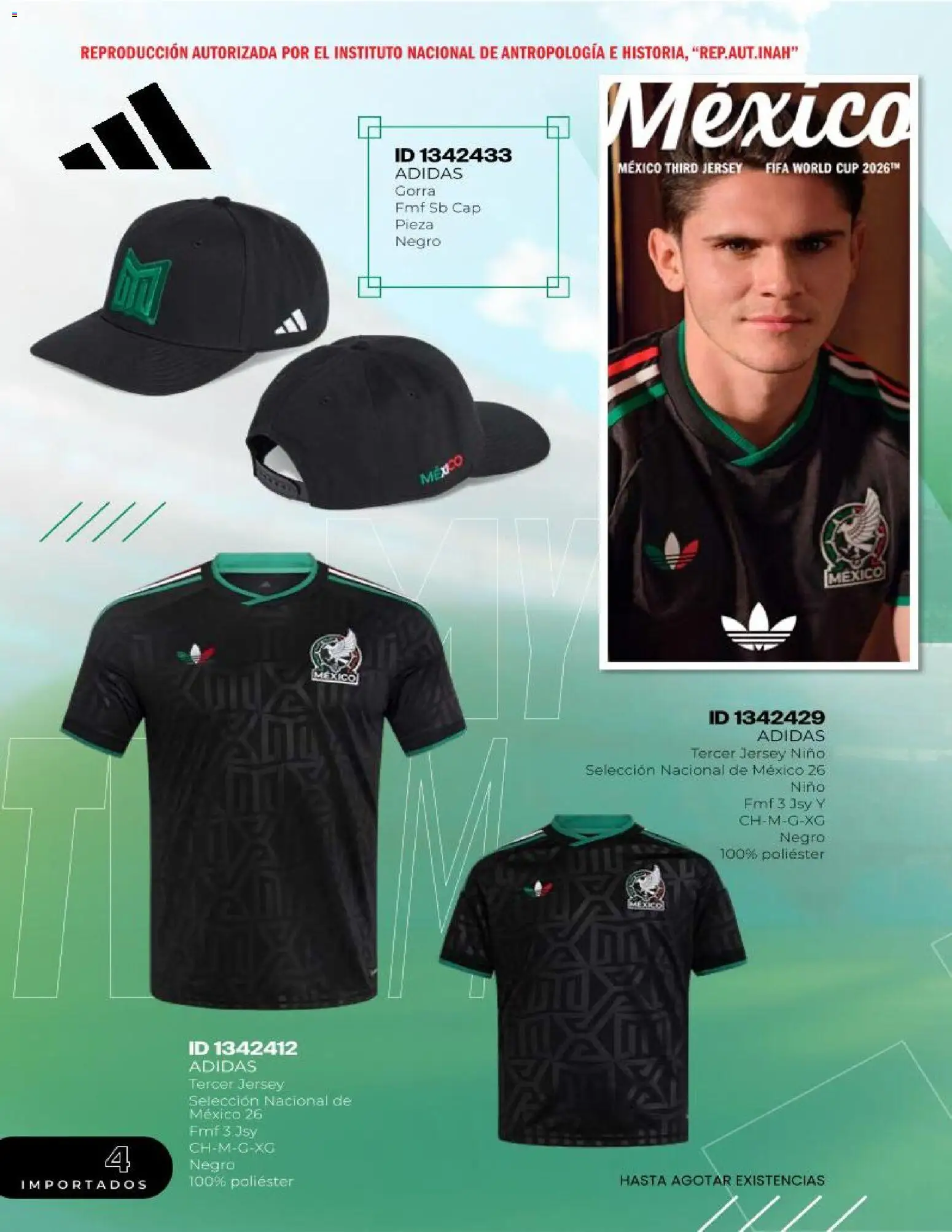 Nuevas ofertas de Price Shoes válidas en toda la República Mexicana desde el 04.06.2026. ¡Encuentra las mejores ofertas en Price Shoes catálogo Fútbol 2026! | Página: 4 | Productos: Gorra