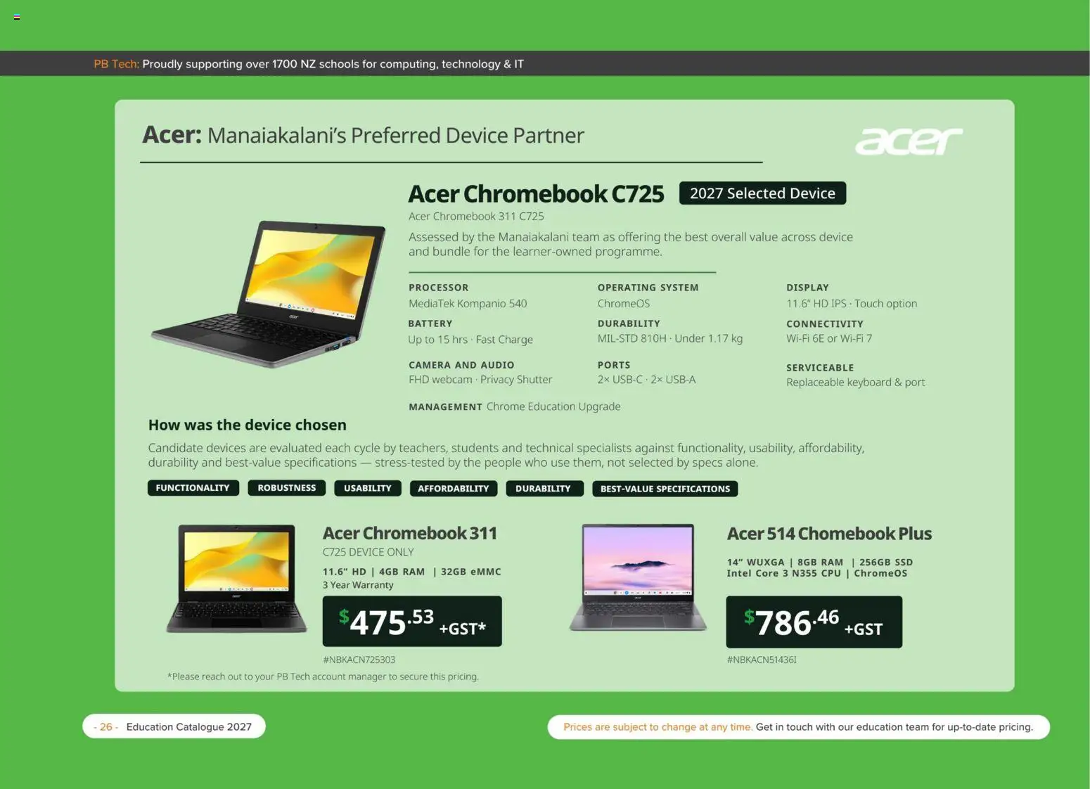 PB Tech catalogue from 15 Sept 2026 | Page: 26