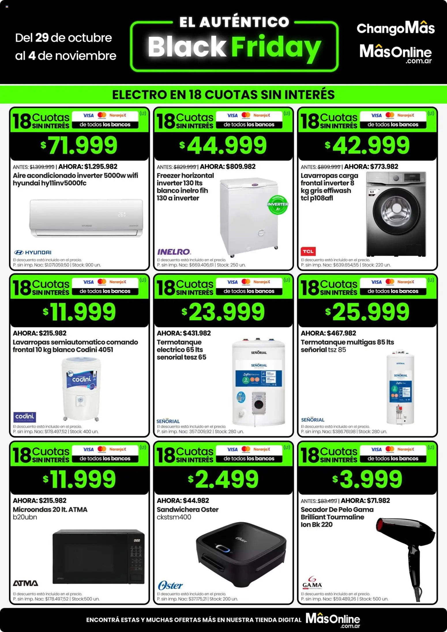 Changomas - Black Friday │ válido desde el 29/10/2026 | Página: 4