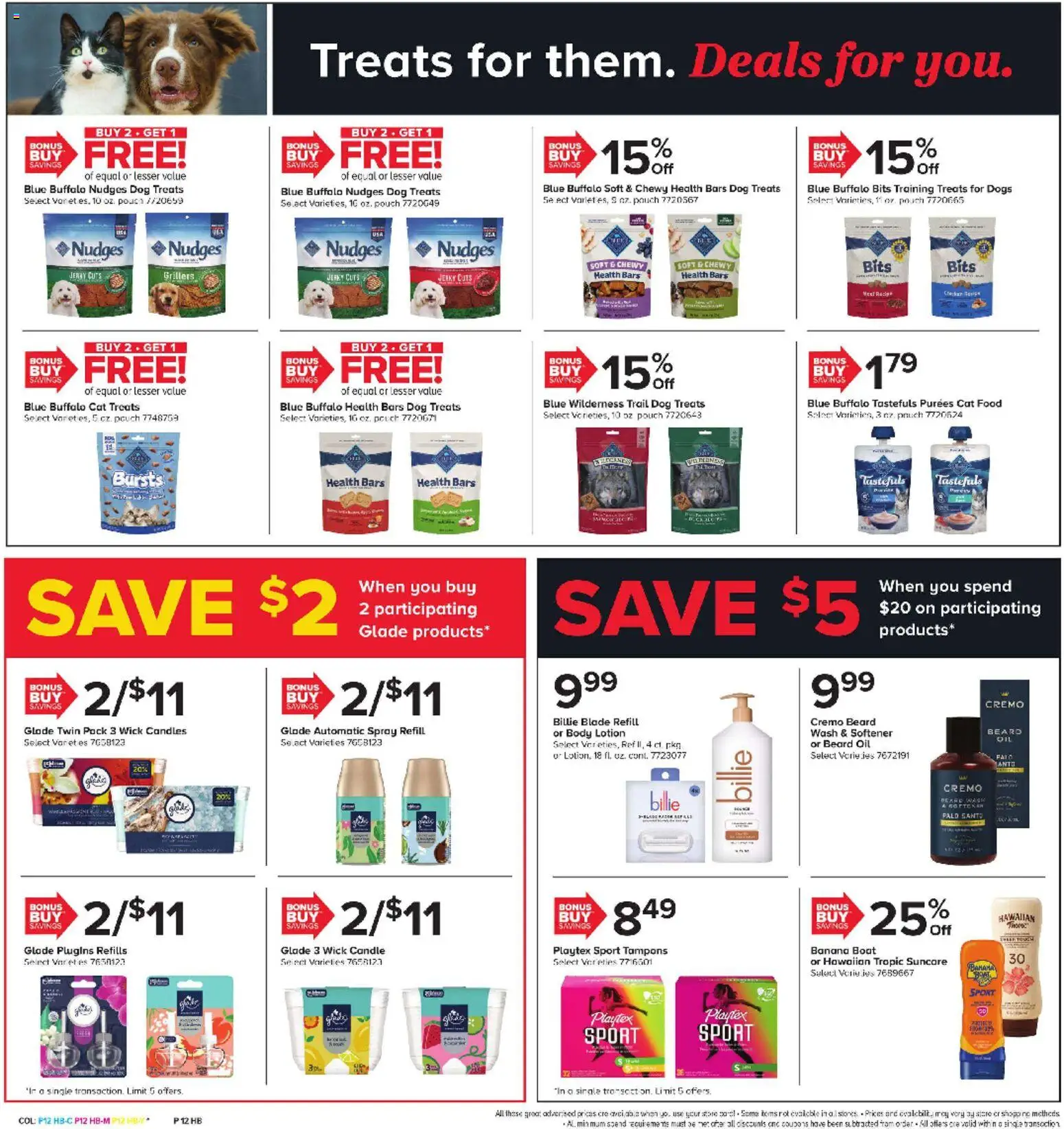 Giant Weekly Ad - valid from 01.05.2026 | Page: 11 | Products: Dog Treats, Cat Food, Oil, Tampons