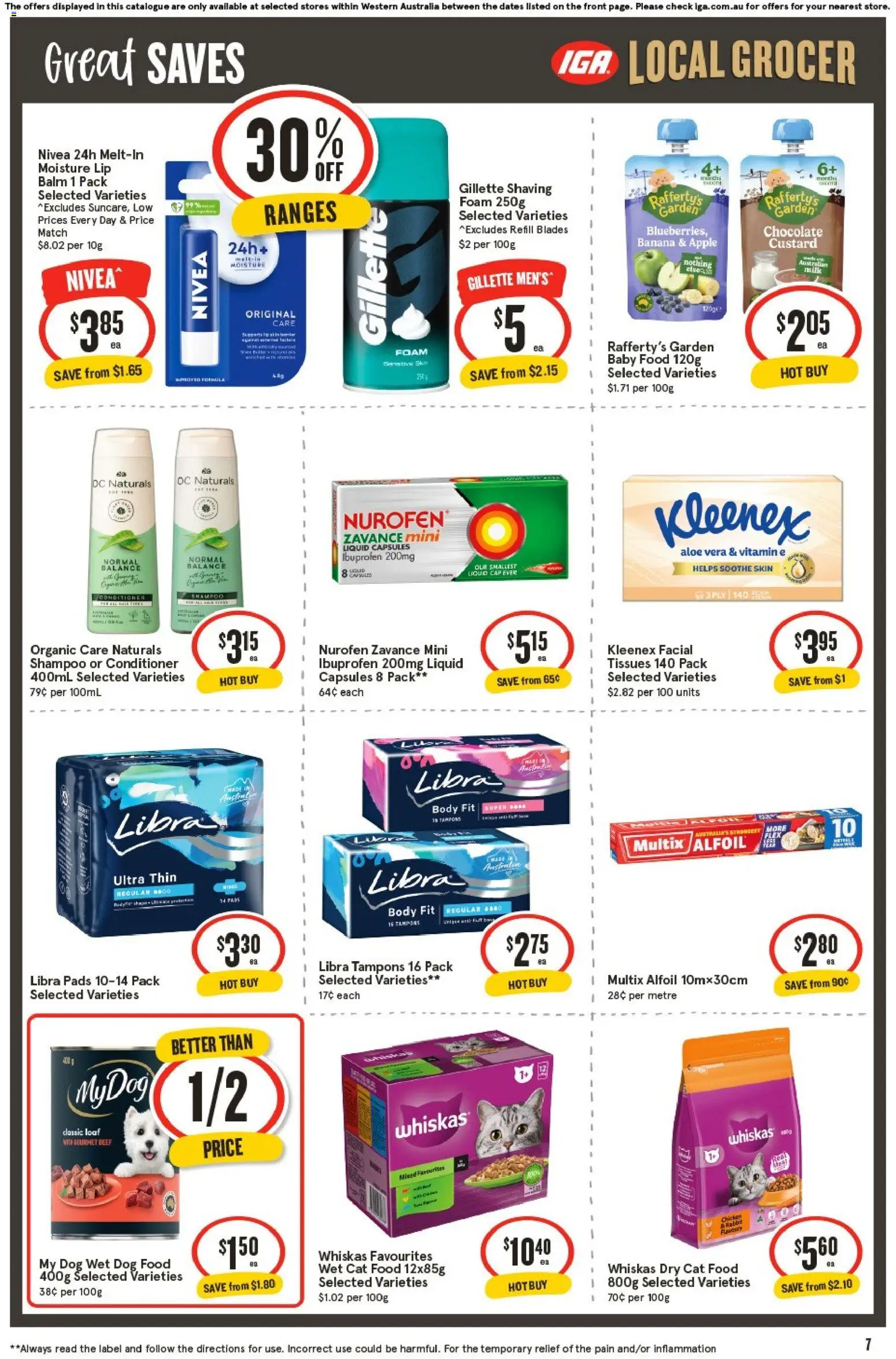 IGA catalogue - valid from 26/08/2026 | Page: 7 | Products: Corn flakes, Noodles, Sugar, Nescafe