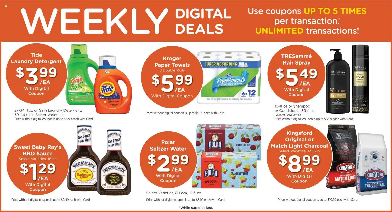 Dillons Weekly Ad - valid from 07/01/2026 | Page: 4 | Products: Shampoo, Hair spray, Water, Sauce