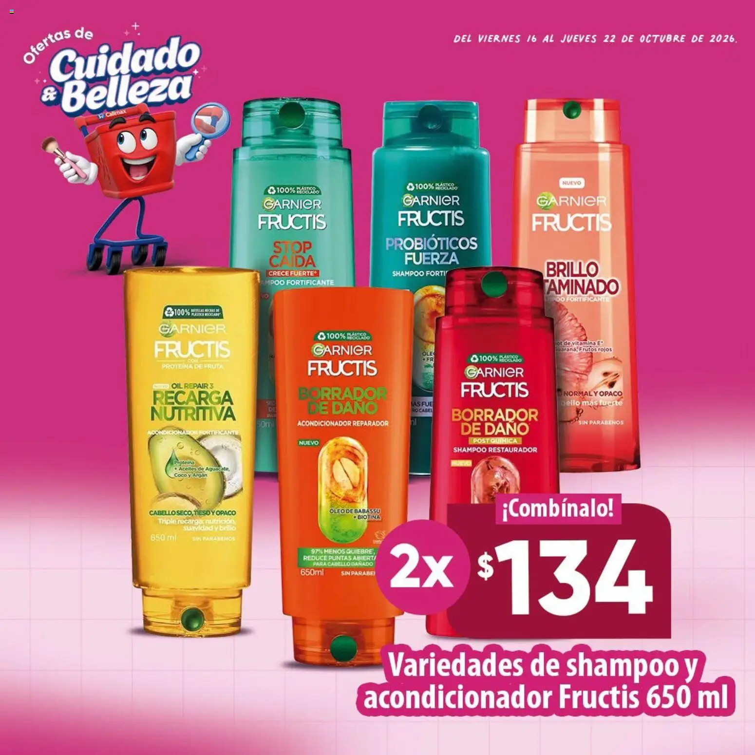 Nuevas ofertas de Calimax válidas en toda la República Mexicana desde el 16/10/2026. ¡Encuentra las mejores ofertas en Calimax folleto Cuidado & Belleza! | Página: 2