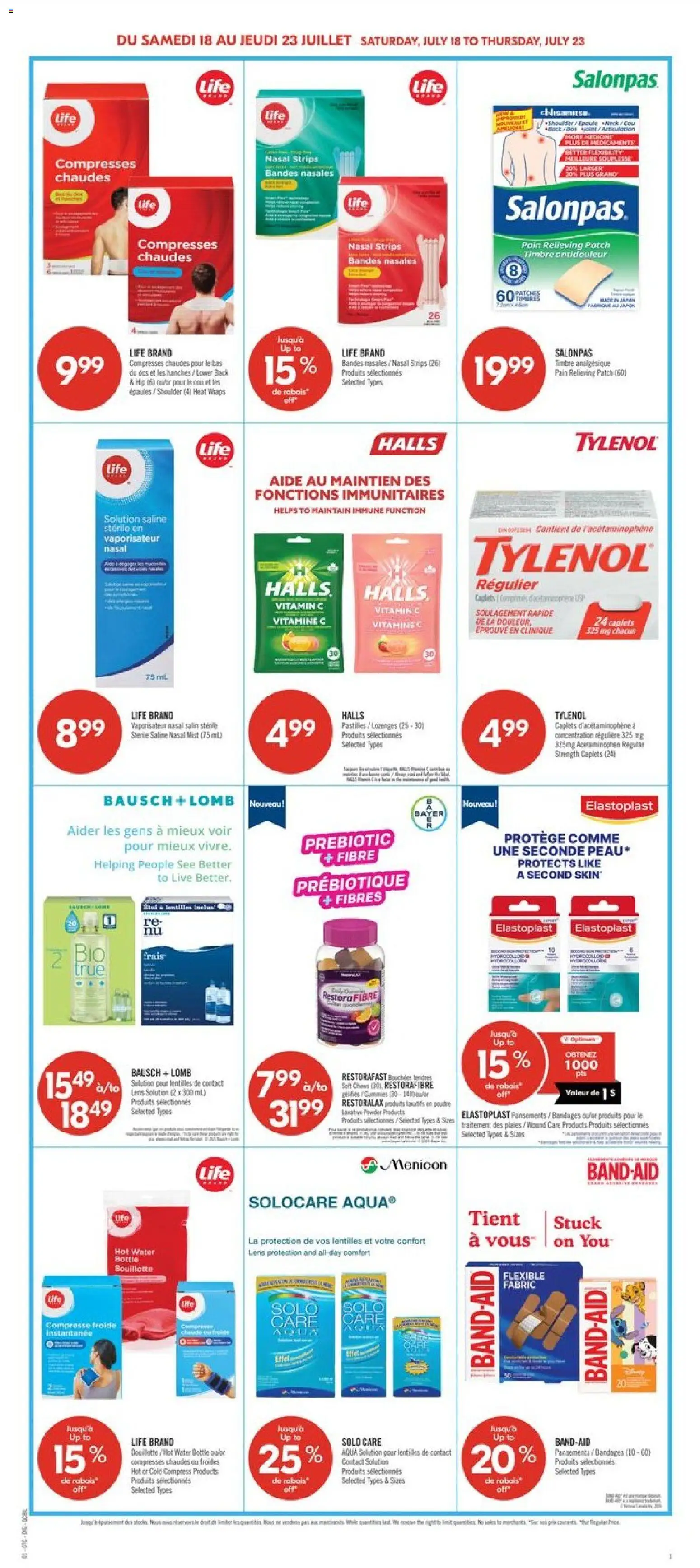 Pharmaprix flyer valid from Jul 17, 2026 | Page: 12