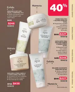 Vista previa de EXFOLIANTE PARA PIES CON CARBÓN Y PIEDRA PÓMEZ 125 ML, Remueve la piel seca, suaviza las zonas ásperas y ayuda a mejorar la humectación, nuevo folleto de la tienda, válido en México a partir del 01/10/2026 | Página: 59