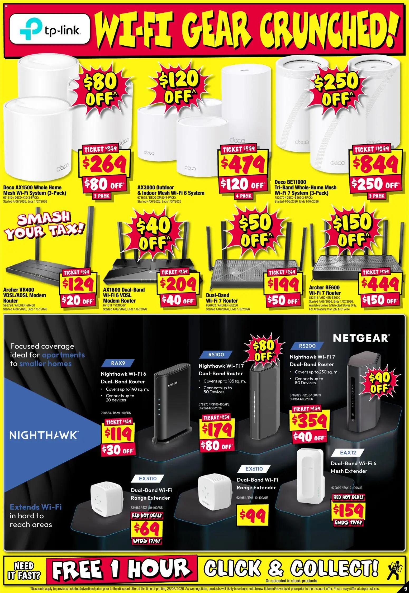 JB Hi-Fi catalogue - valid from 11.06.2026 | Page: 9 | Products: Modem