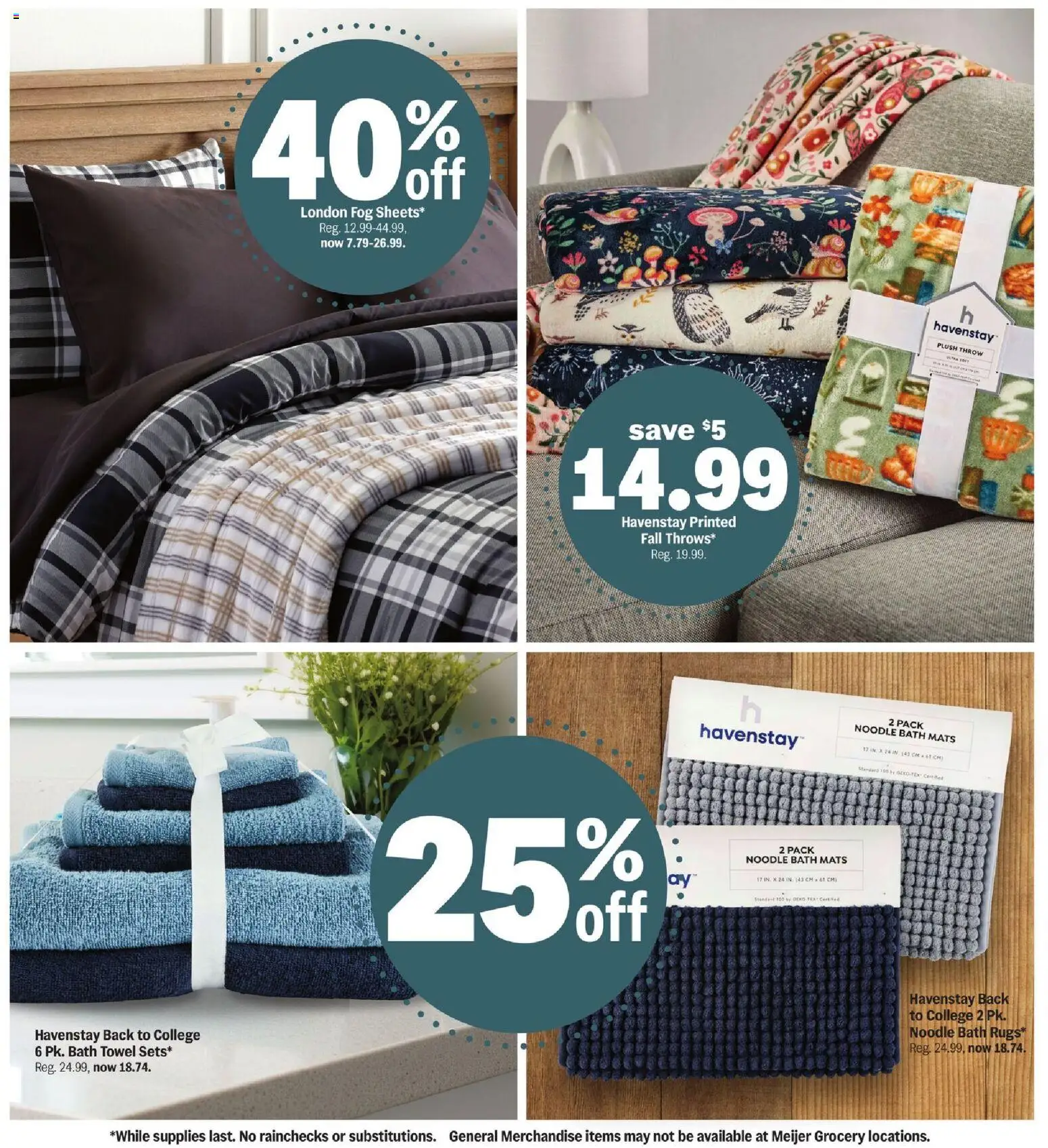 Meijer Ad - valid from 07/29/2026 | Page: 2 | Products: Bath