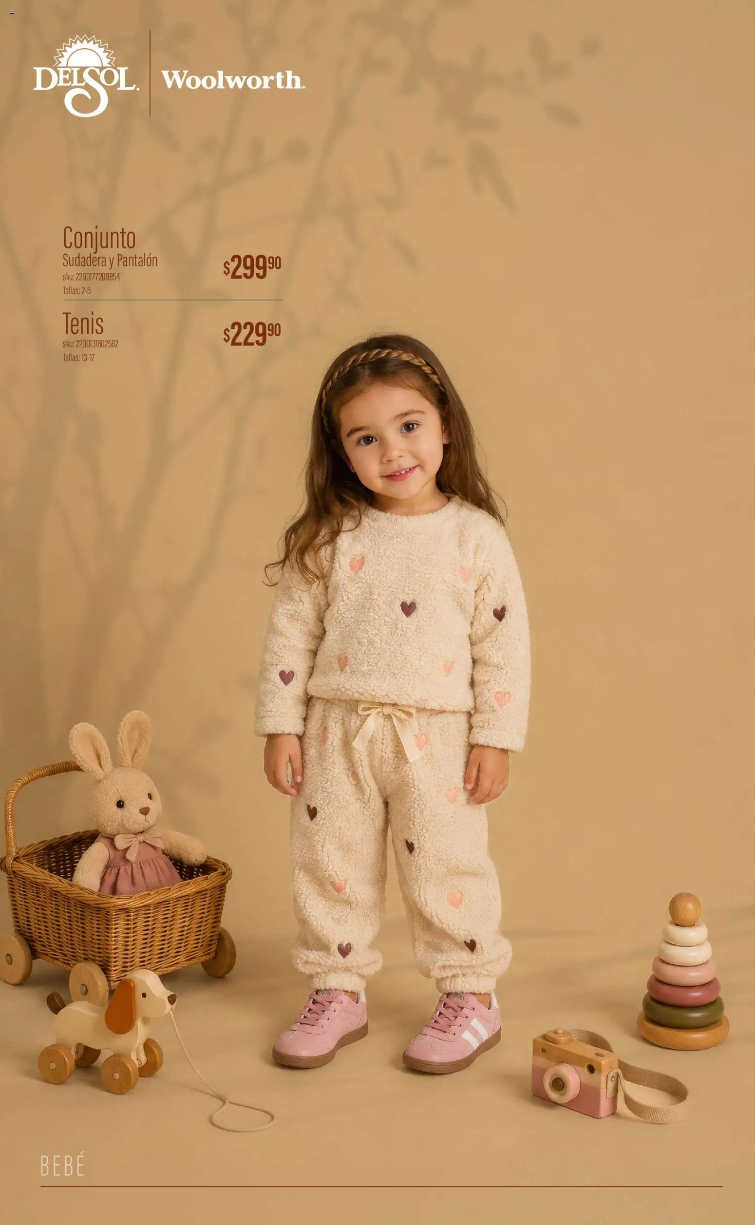 Nuevas ofertas de Del Sol y Woolworth válidas en toda la República Mexicana desde el 01/10/2026. ¡Encuentra las mejores ofertas en Del Sol y Woolworth catálogo Luce el Otoño! | Página: 37 | Productos: Tenis, Sudadera, Conjunto